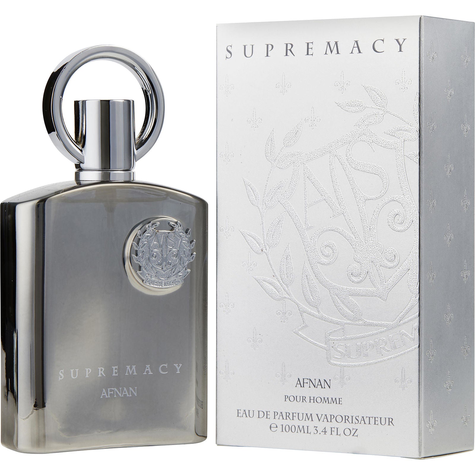  Afnan Supremacy Silver EDP (M) - 1 - Privé Perfumes Honduras