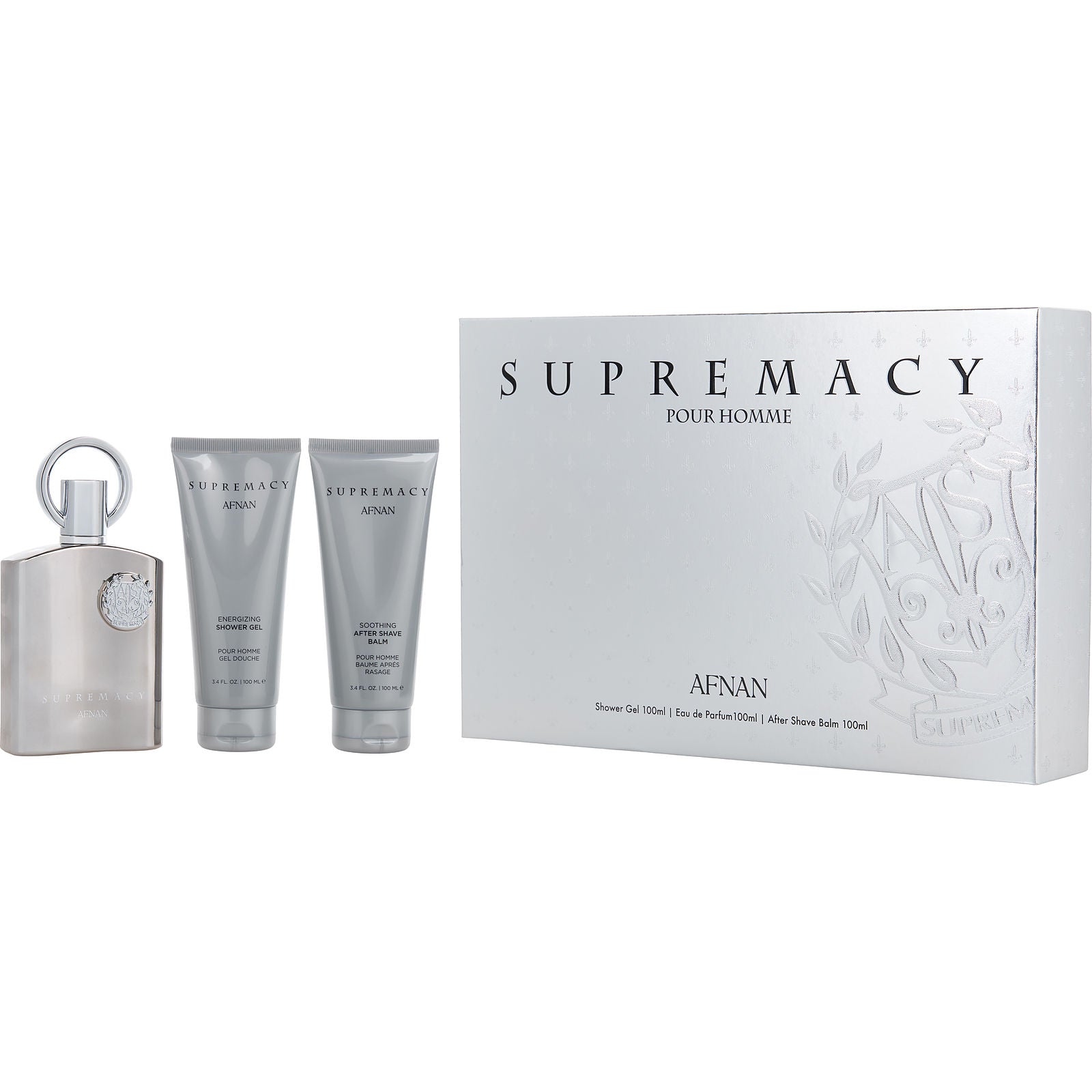  Afnan Supremacy Silver EDP (M) - 2 - Privé Perfumes Honduras