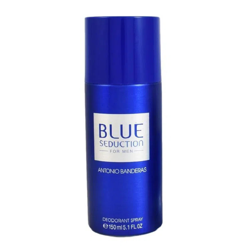 Body Spray Antonio Banderas Blue Seduction Body Spray (M) / 150 ml - 8411061804988- 1 - Prive Perfumes Honduras