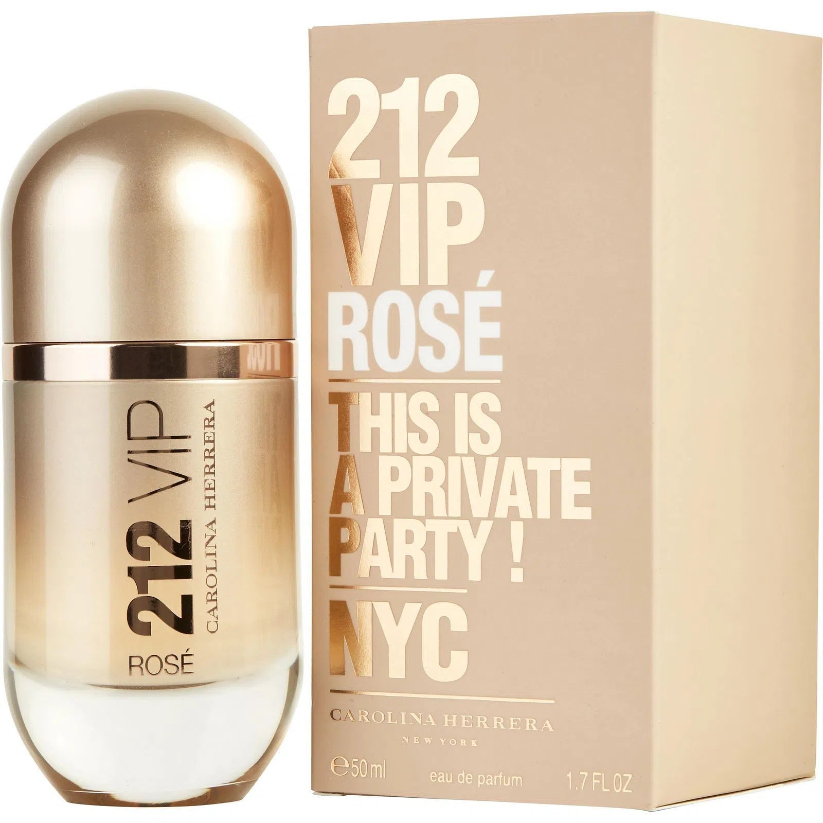  Carolina Herrera 212 VIP Rose EDP (W) - 1 - Privé Perfumes Honduras