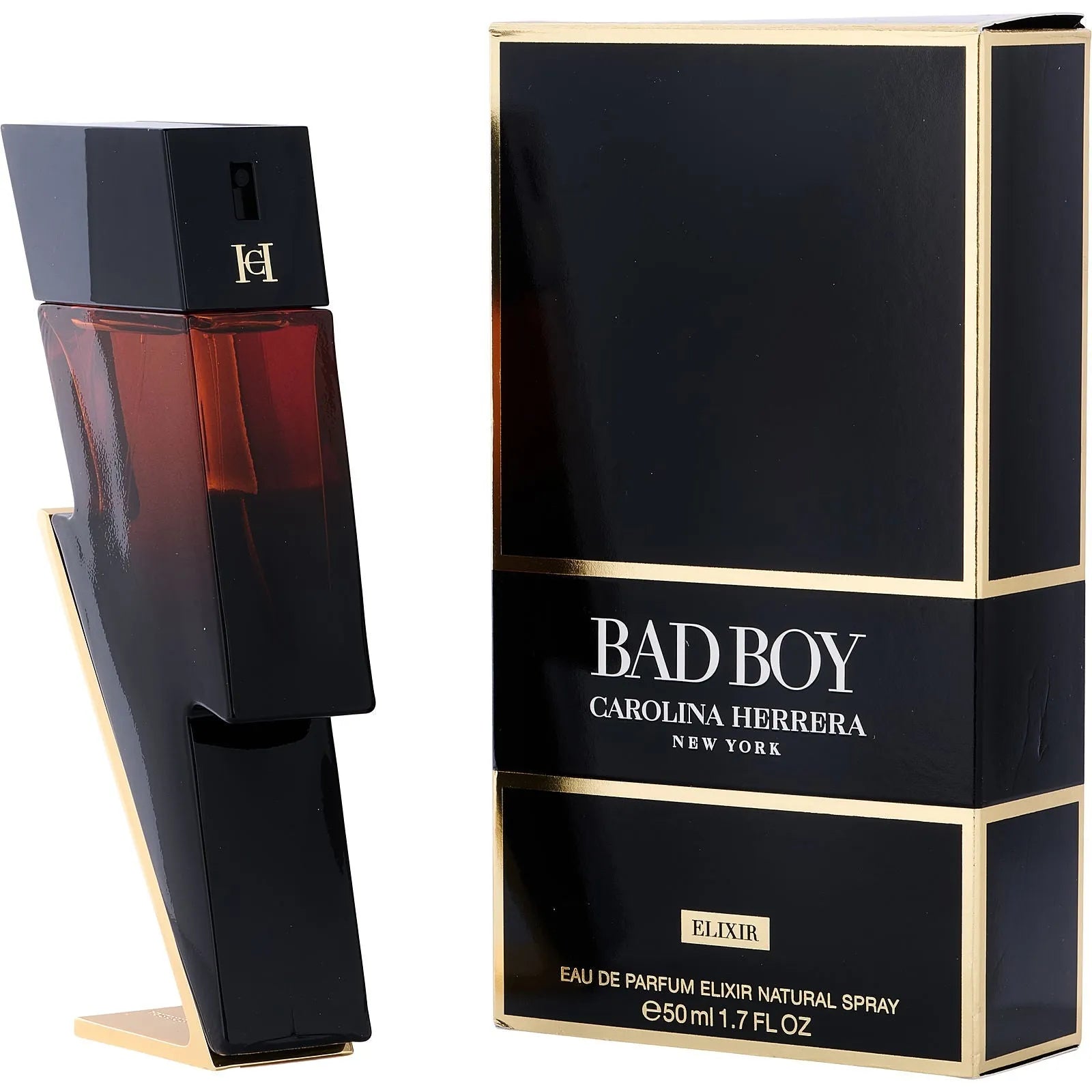  Carolina Herrera Bad Boy Elixir EDP (M) - 4 - Privé Perfumes Honduras