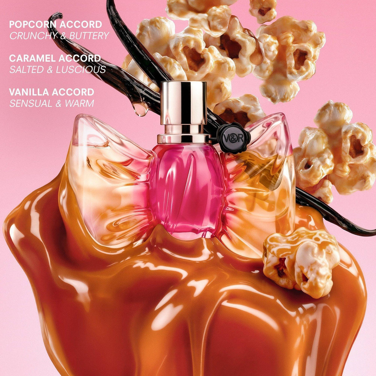 Viktor&Rolf Bonbon Caramel Crunch EDP | acordes de palomitas, caramelo salado y vainilla
