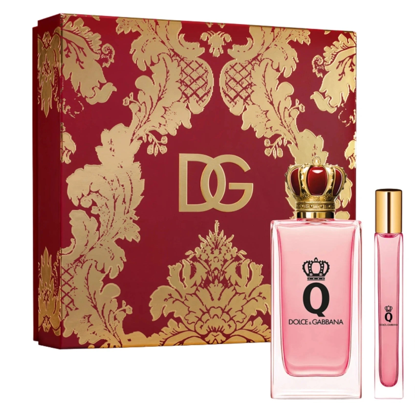 Estuche Dolce & Gabbana Q EDP (W) / 2 Pc SP 100 ml; SP 10 ml - 1 - Privé Perfumes Honduras