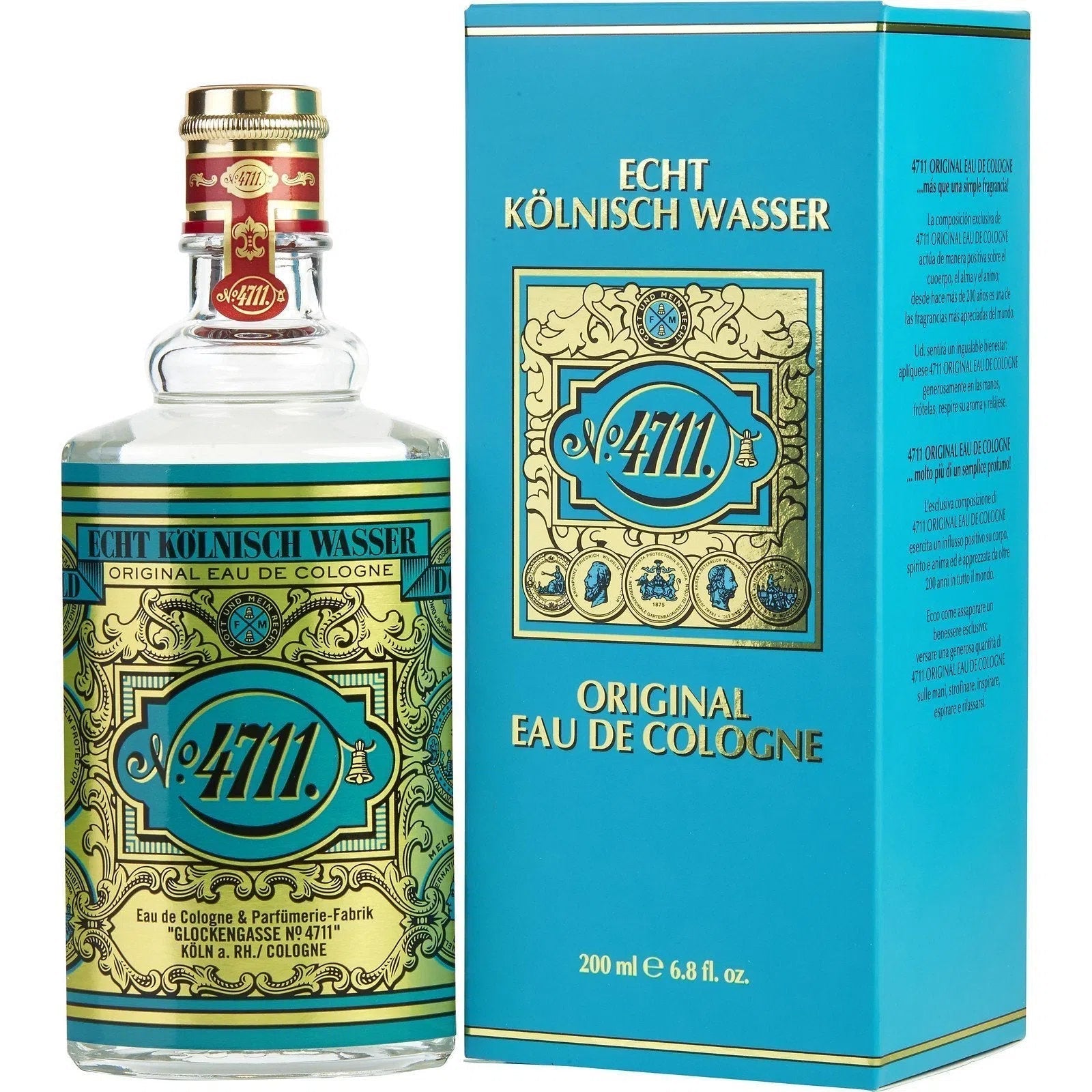 Perfume Echt Kölnisch Wasser No 4711 EDC (U) / 200 ml - 1 - Privé Perfumes Honduras