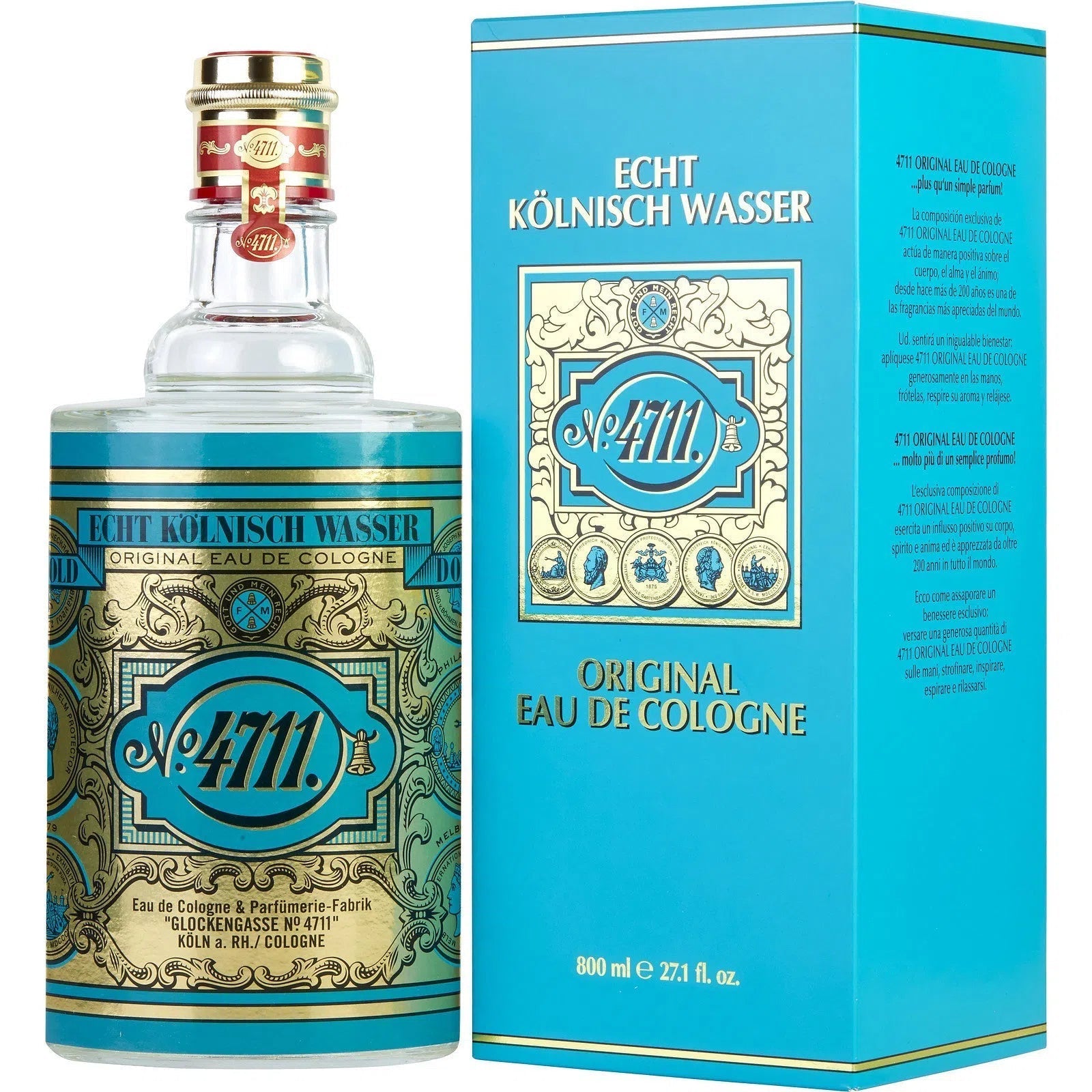 Perfume Echt Kolnisch Wasser No 4711 EDC (U) / 800 ml - 1 - Privé Perfumes Honduras
