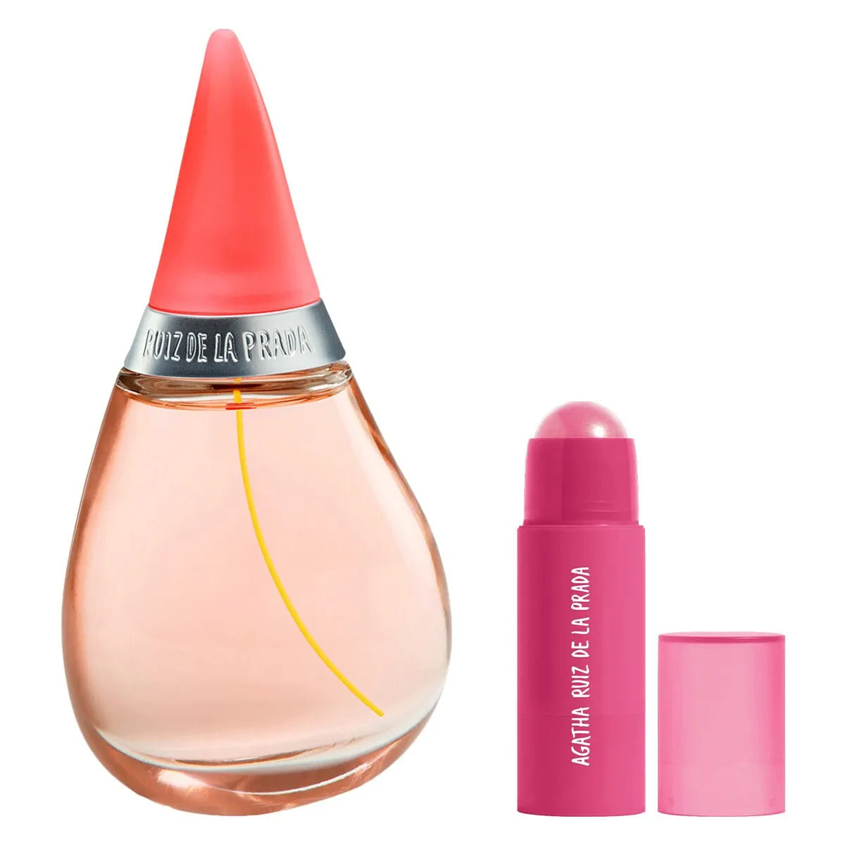 Estuche Agatha Ruiz de la Prada Gotas de Color EDT (W) / 2 Pc SP 80 ml; Makeup Stick - 3 - Privé Perfumes Honduras