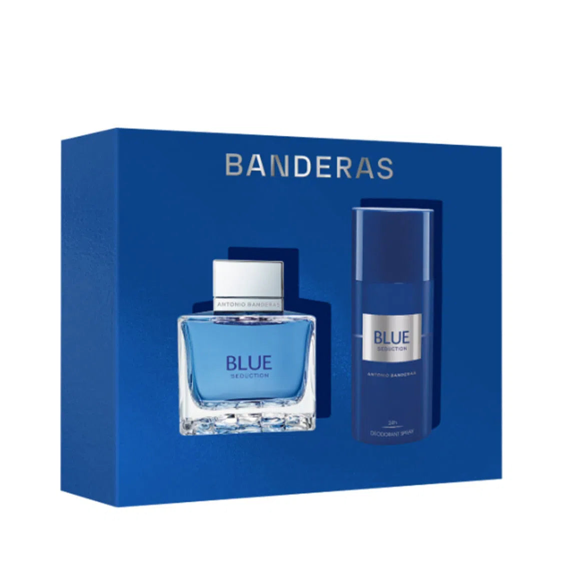 Estuche Antonio Banderas Blue Seduction EDT (M) / 2 Pc SP 100 ml; DEO 150 ml - 1 - Privé Perfumes Honduras