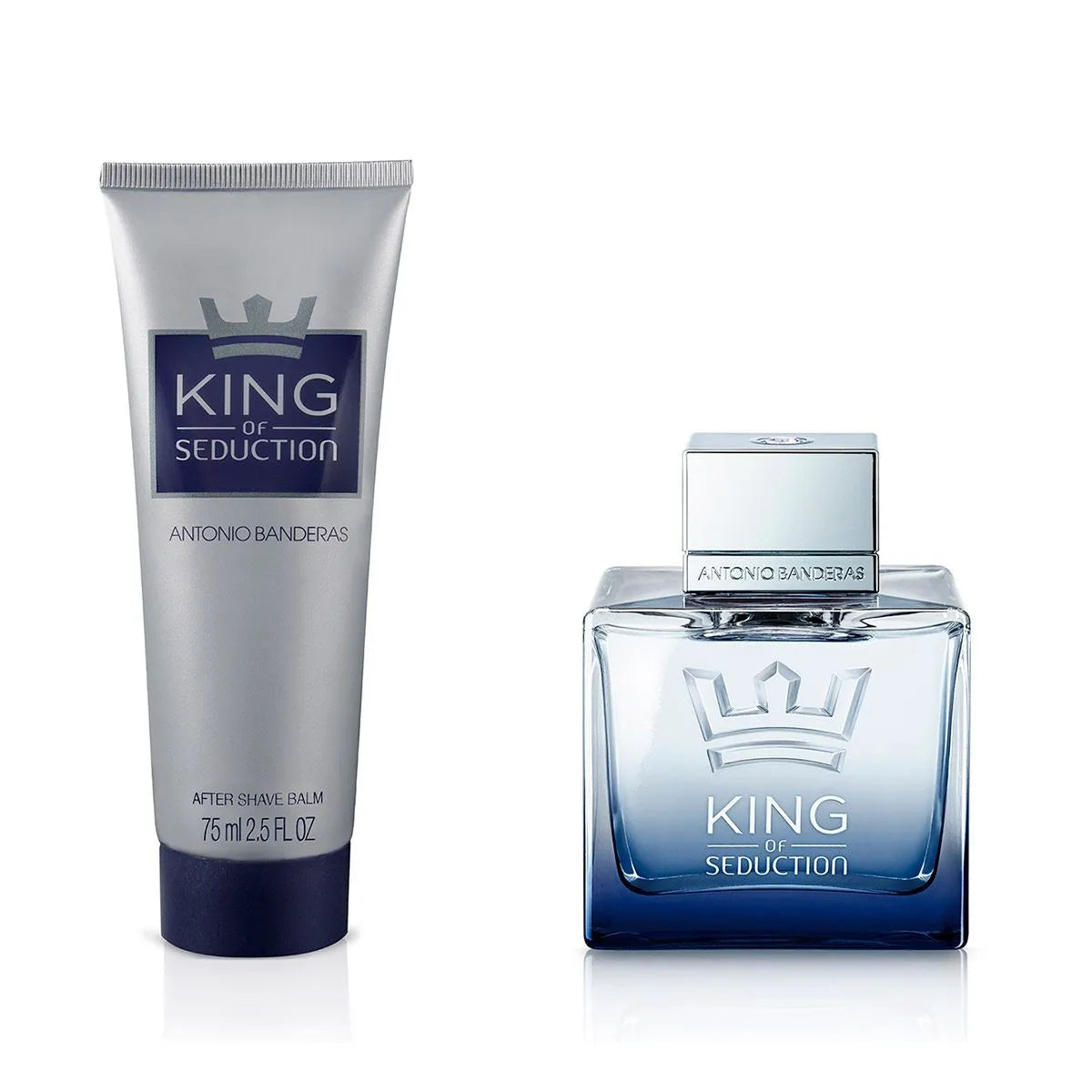 Estuche Antonio Banderas King of Seduction EDT (M) / 2 Pc SP 100 ml; ASB 75 ml - 3 - Privé Perfumes Honduras