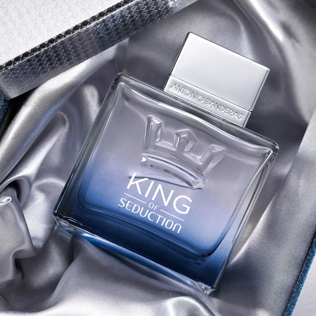 Estuche Antonio Banderas King of Seduction EDT (M) / 2 Pc SP 100 ml; ASB 75 ml - 6 - Privé Perfumes Honduras