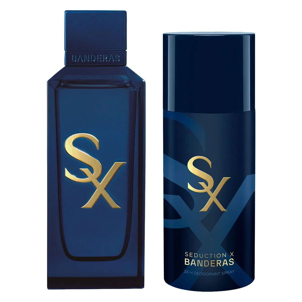 Estuche Antonio Banderas Seduction X Man EDP (M) / 2 Pc SP 100 ml; DEO 150 ml - 2 - Privé Perfumes Honduras