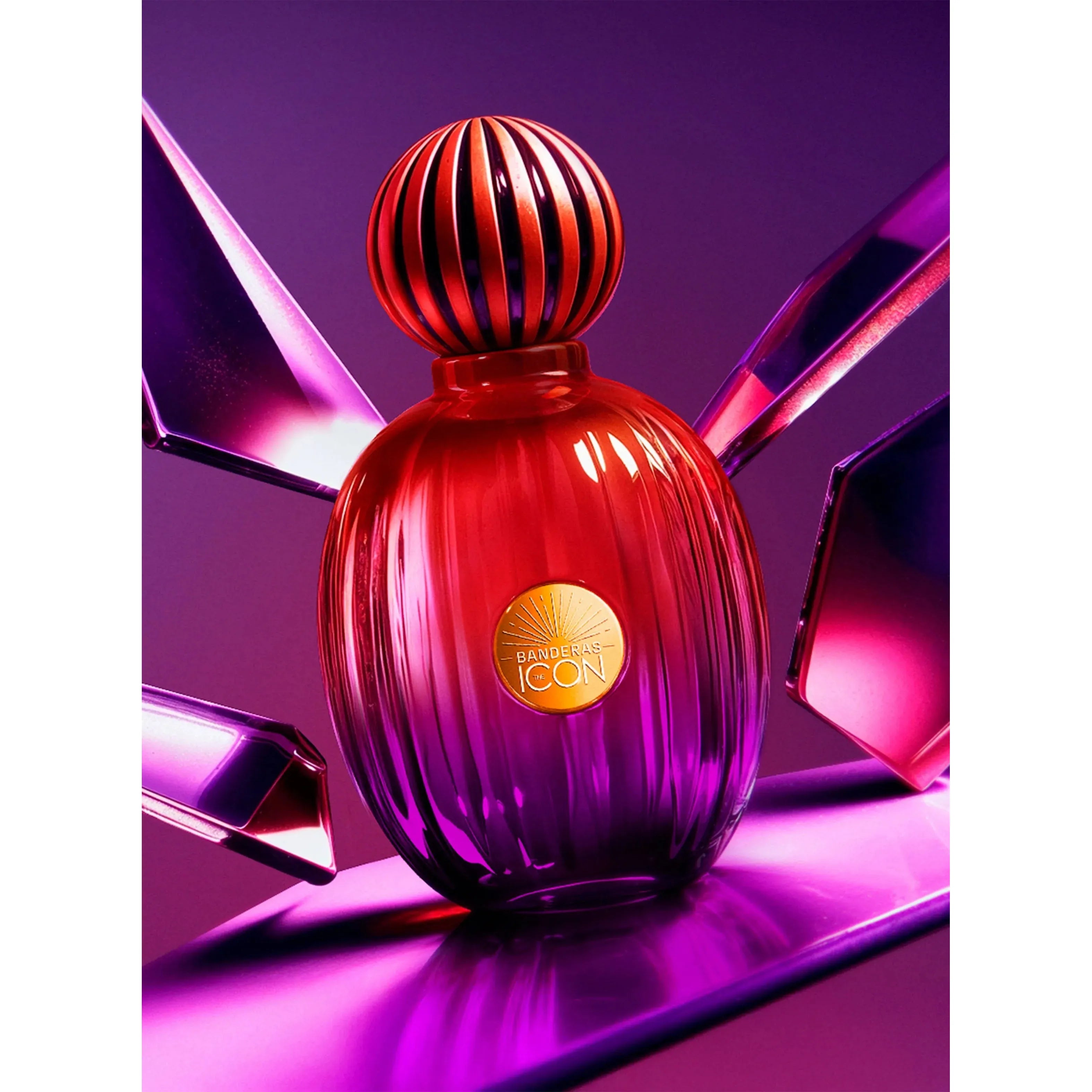 Estuche Antonio Banderas The Icon Elixir Woman EDP (W) / 2 Pc SP 100 ml; BL 75 ml - 4 - Privé Perfumes Honduras