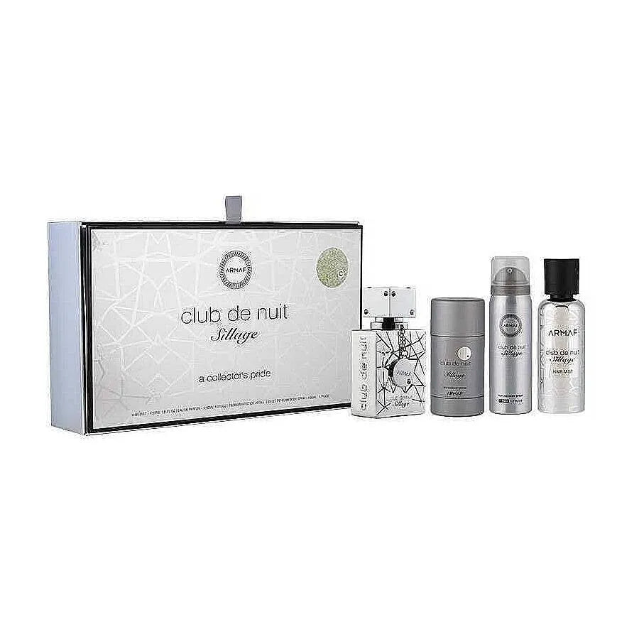 Estuche Armaf Club de Nuit Sillage EDP (M) / 4 Pc 30 ml; HM 55 ml; DEO 75 g; BS 50 ml - 1 - Privé Perfumes Honduras