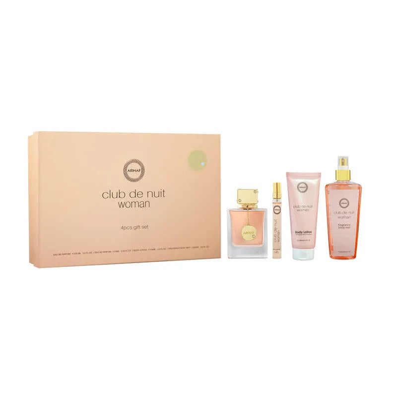 Estuche Armaf Club de Nuit Woman EDP (W) / 4 Pc SP 105 ml; SP 10 ml; BL 100 ml; BM 250 ml - 3 - Privé Perfumes Honduras