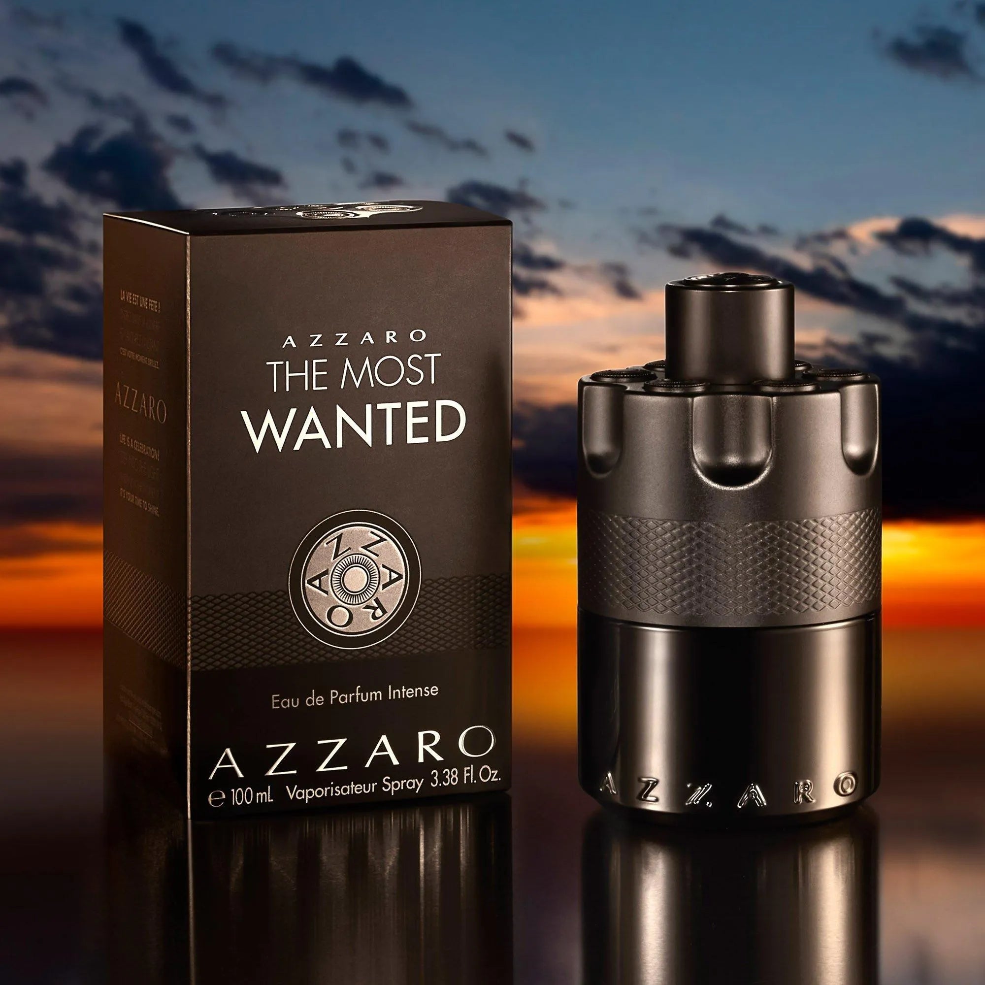 Estuche Azzaro The Most Wanted EDP Intense (M) / 3 Pc SP 100 ml; SG 75 ml; Mini SP 10 ml - 6 - Privé Perfumes Honduras