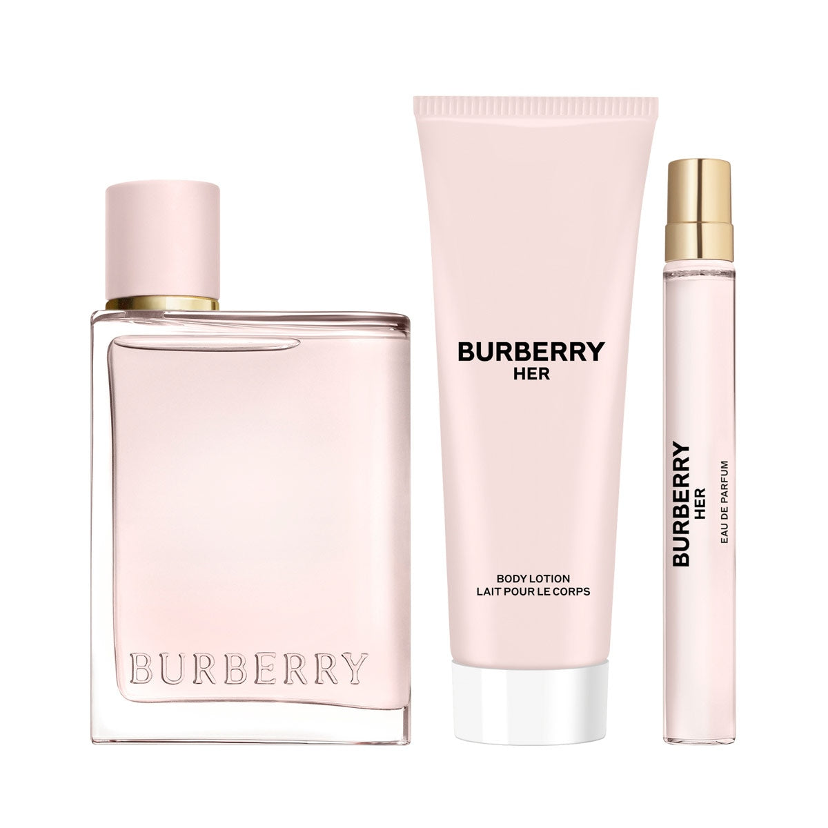 Estuche Burberry Her EDP (W) / 3 Pc SP 100 ml; BL 100 ml; SP 15 ml - 3 - Privé Perfumes Honduras