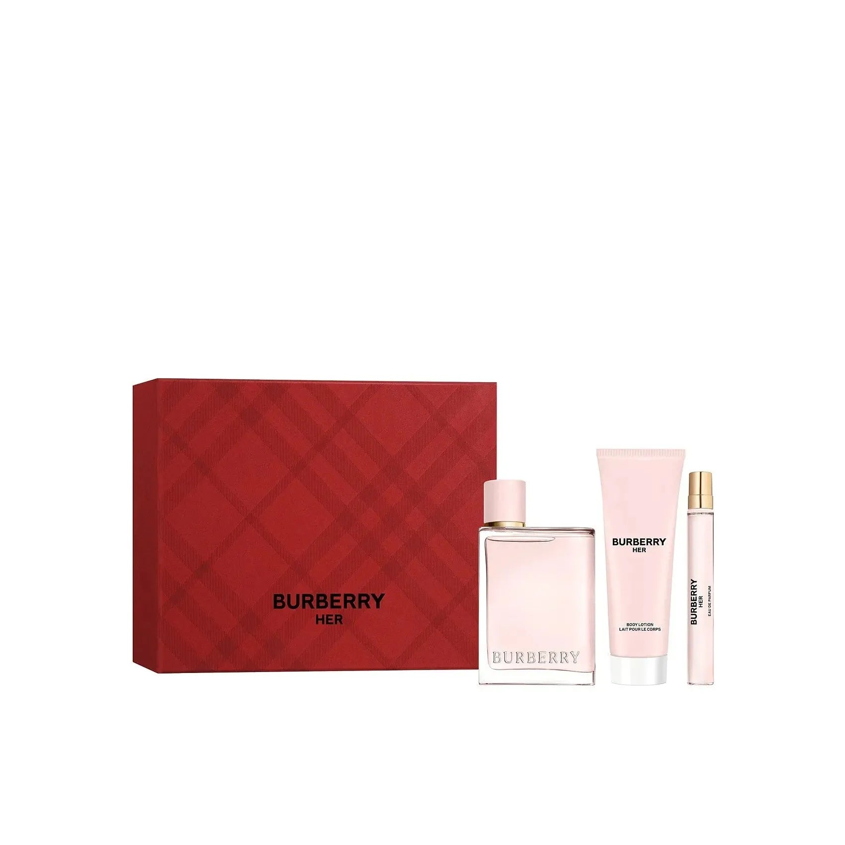 Estuche Burberry Her EDP (W) / 3 Pc SP 100 ml; BL 75 ml; PS 10 ml - 3 - Privé Perfumes Honduras