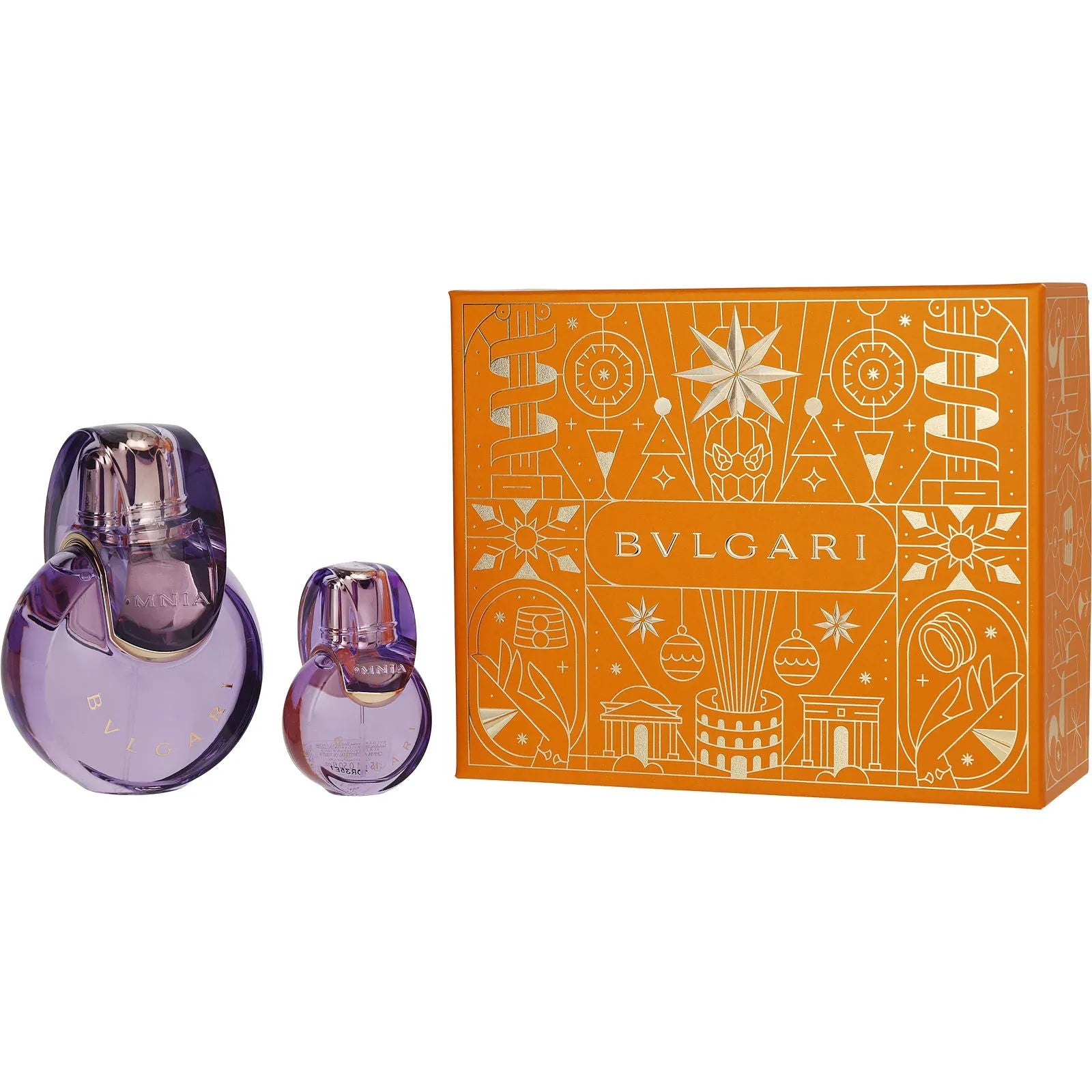 Estuche Bvlgari Omnia Amethyste EDT (W) / 2 Pc SP 100 ml; Mini SP 15 ml - 1 - Privé Perfumes Honduras