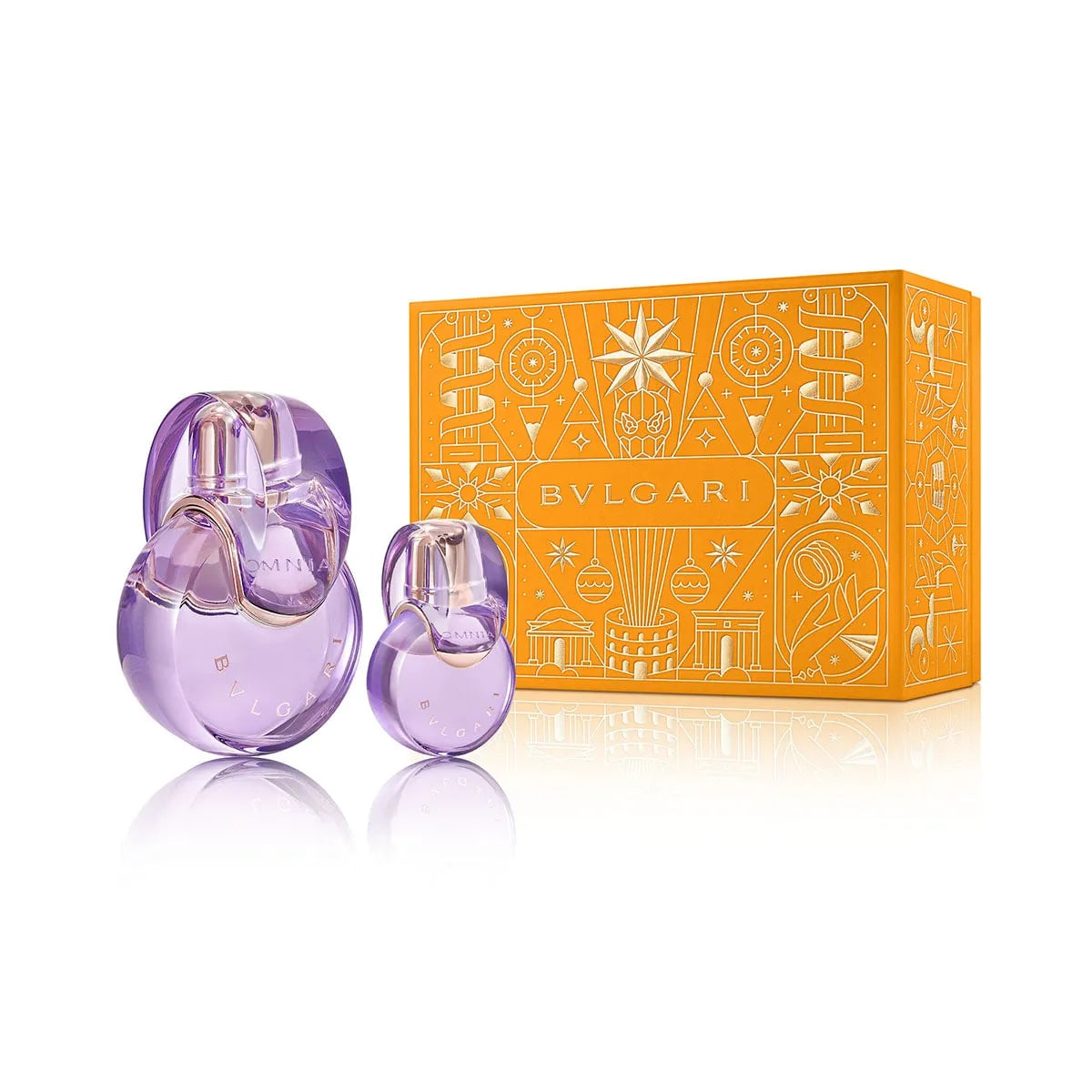 Estuche Bvlgari Omnia Amethyste EDT (W) / 2 Pc SP 100 ml; Mini SP 15 ml - 2 - Privé Perfumes Honduras