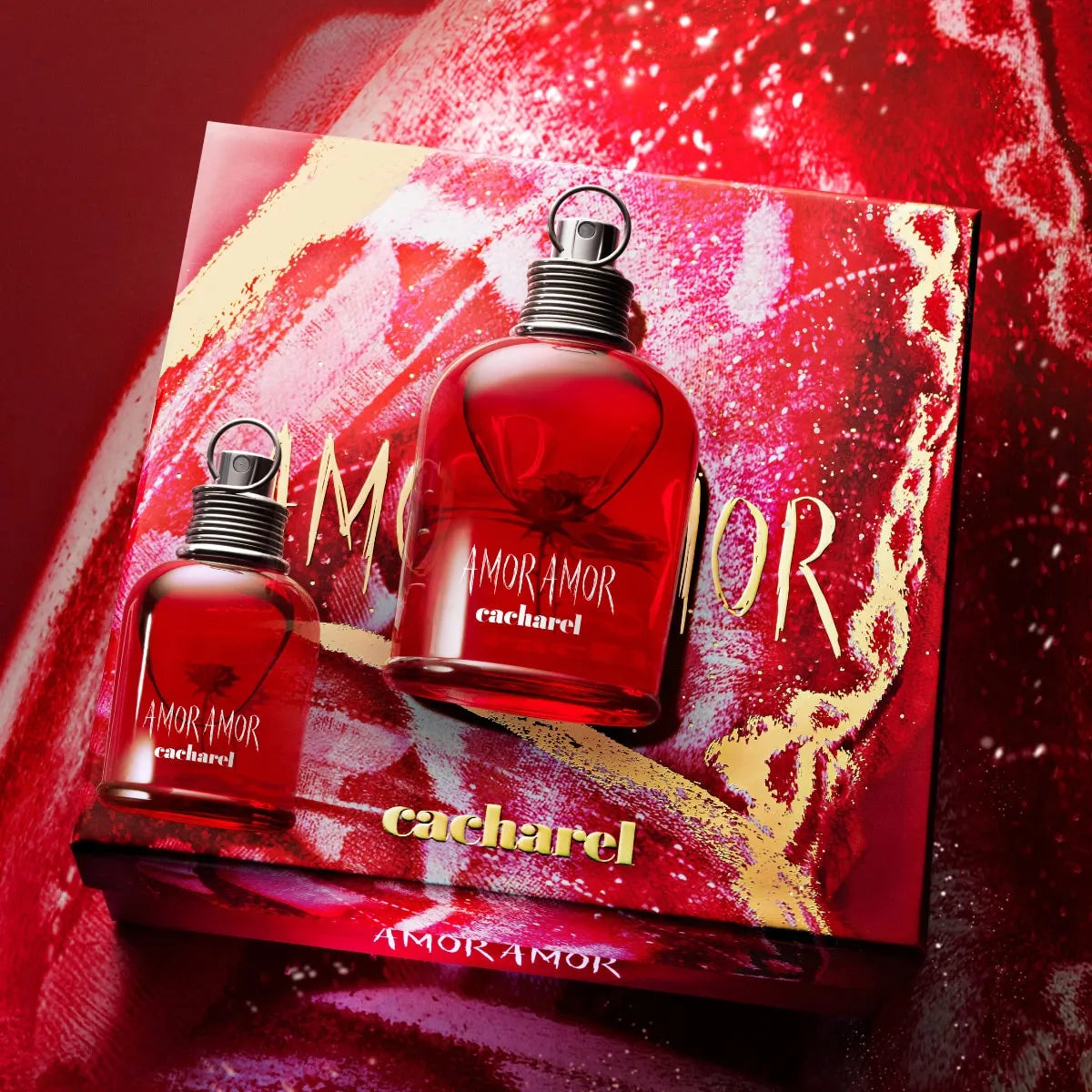 Estuche Cacharel Amor Amor EDT (W) / 2 Pc SP 100 ml; SP 30 ml - 3 - Privé Perfumes Honduras