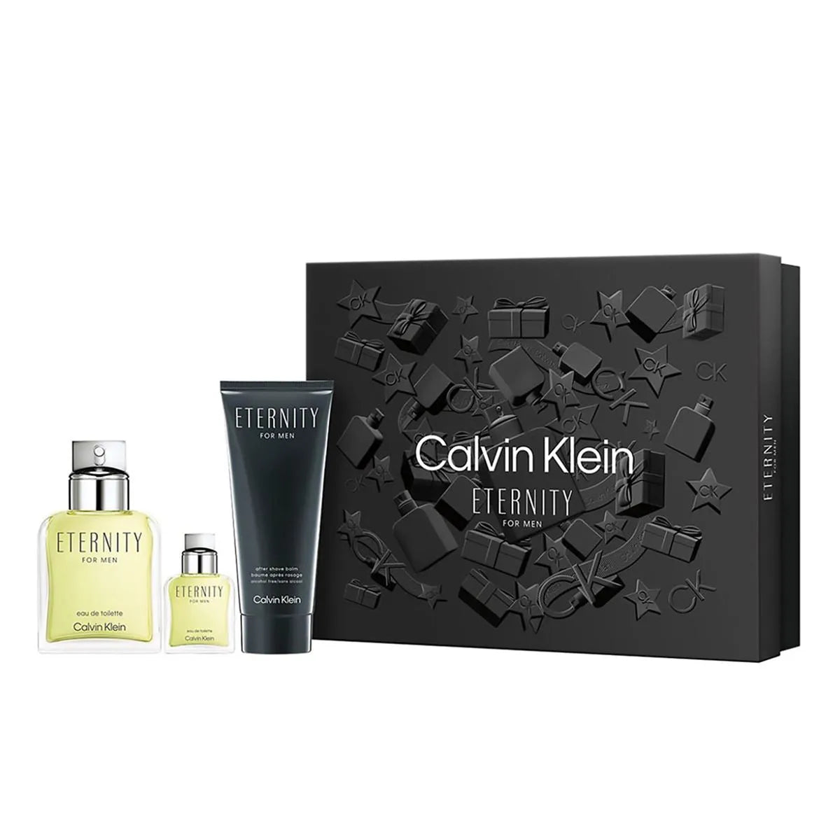 Estuche Calvin Klein Eternity EDT (M) / 3 Pc SP 100 ml; AS 100 ml; SP 15 ml - 2 - Privé Perfumes Honduras
