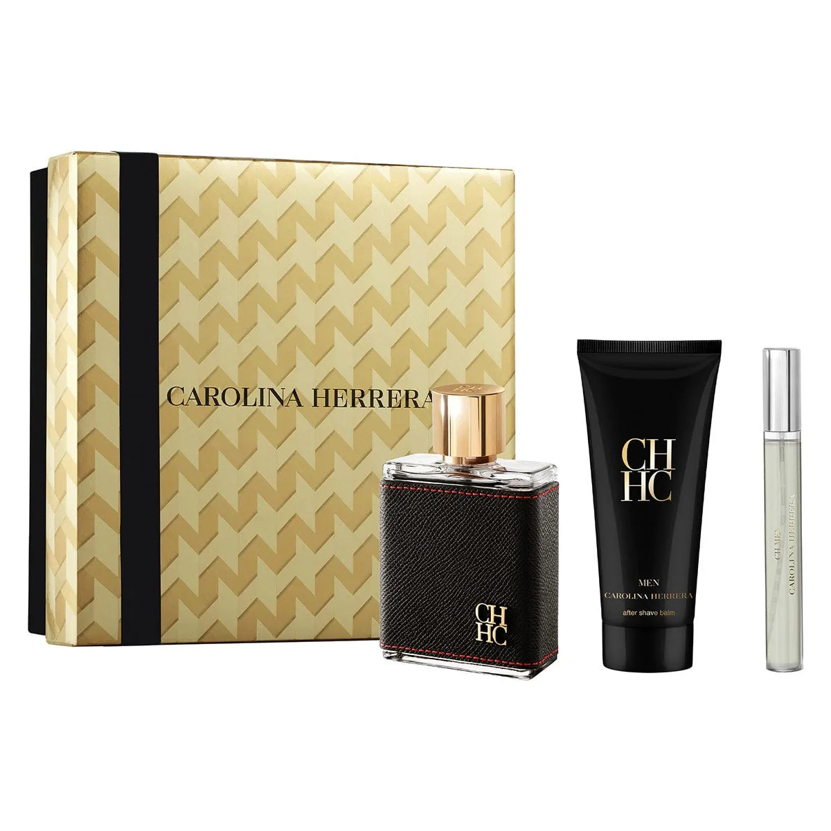 Estuche Carolina Herrera CH Men EDT (M) / 3 Pc SP 100 ml; SP 10 ml; AS 100 ml - 2 - Privé Perfumes Honduras