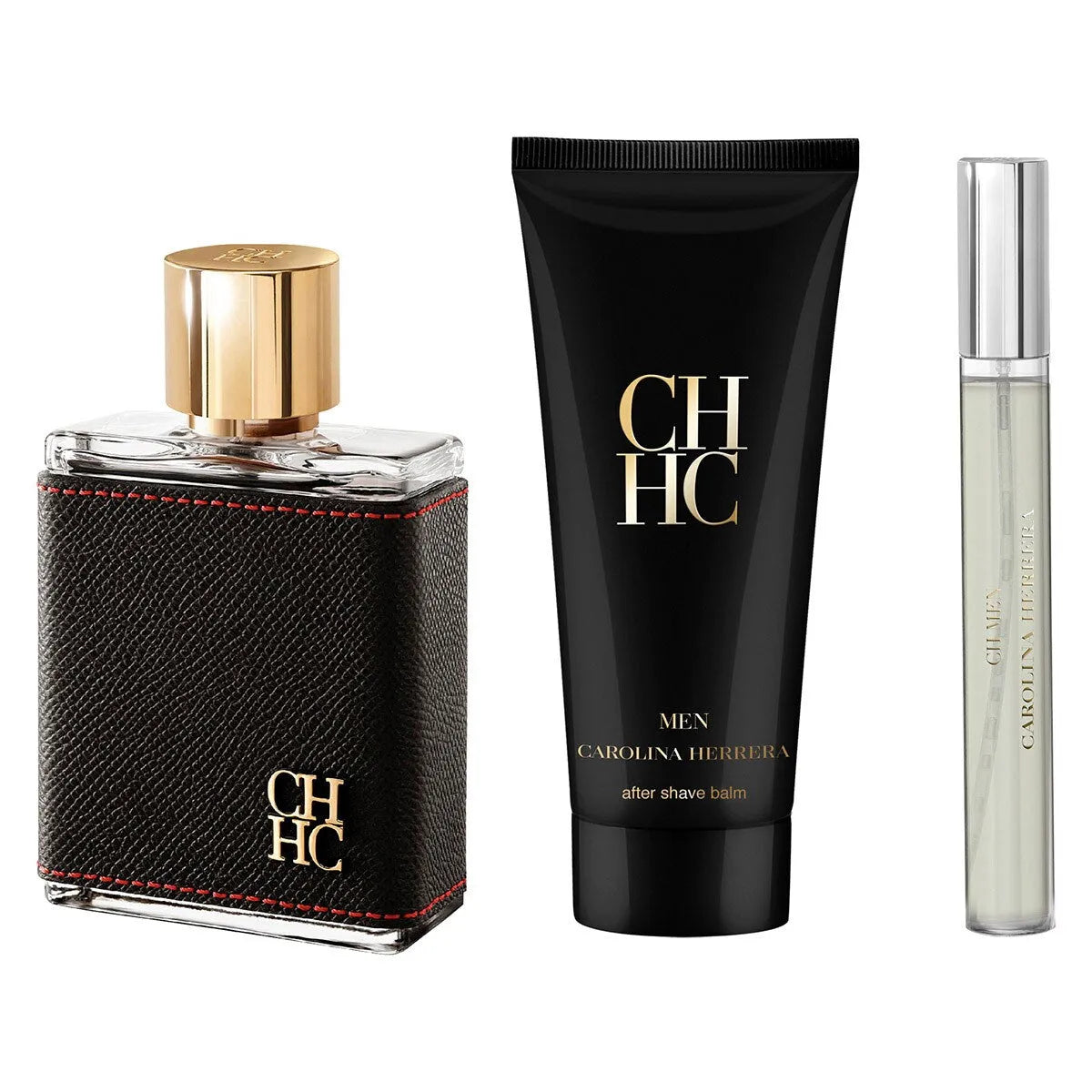 Estuche Carolina Herrera CH Men EDT (M) / 3 Pc SP 100 ml; SP 10 ml; AS 100 ml - 3 - Privé Perfumes Honduras