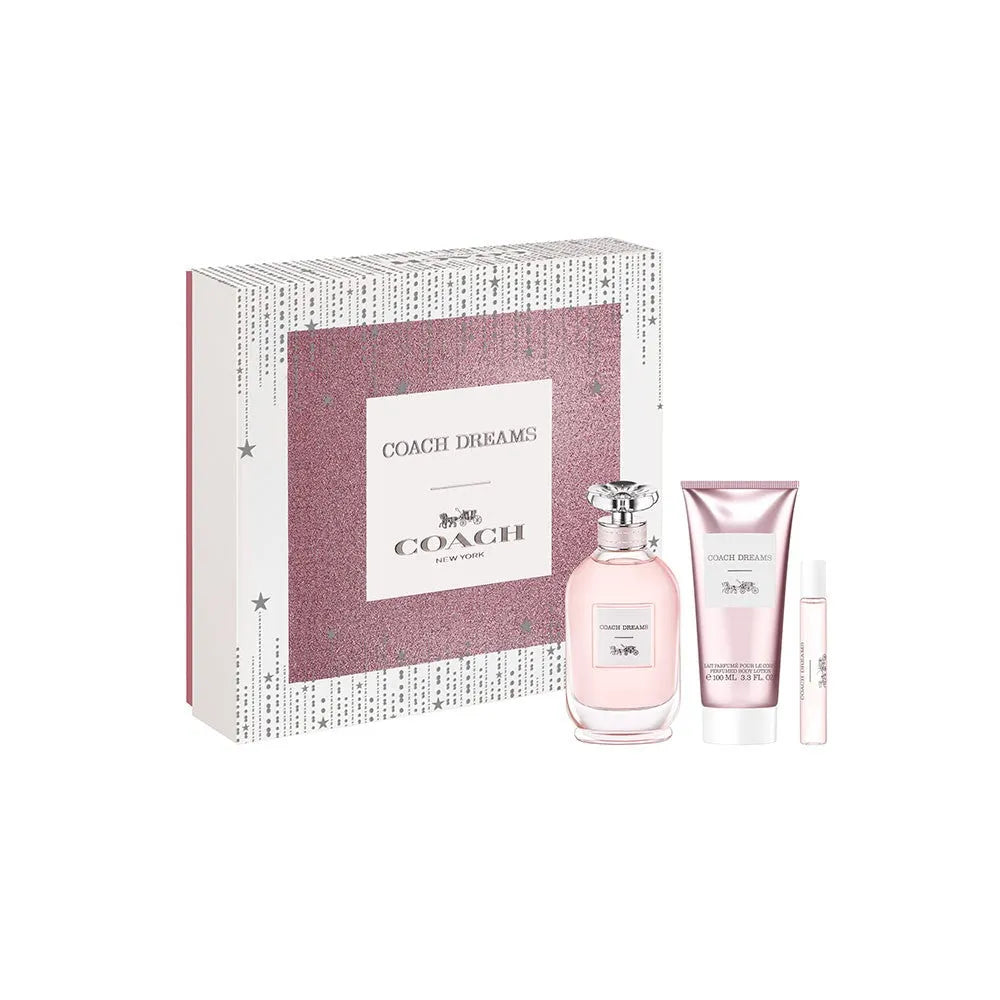 Estuche Coach Dreams EDP (W) / 3 Pc SP 90 ml; SP 7.5 ml; BL 100 ml - 1 - Privé Perfumes Honduras