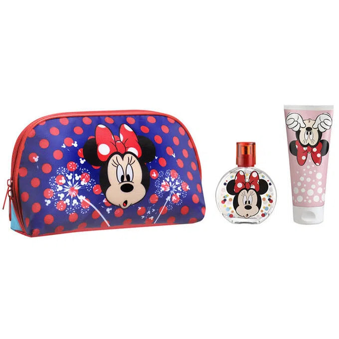 Estuche Disney Minnie Mouse Dopp Kit EDT (G) / 2 Pc SP 50 ml; SG 50 ml; Bag - 8411114089751- 1 - Prive Perfumes Honduras