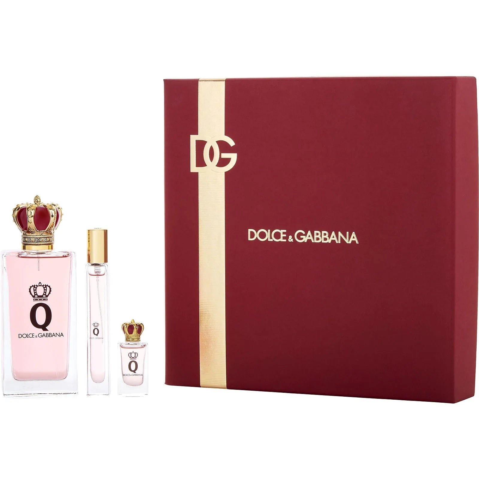 Estuche Dolce & Gabbana Dolce & Gabbana Q EDP (W) / 3 Pc SP 100 ml; SP 10 ml; SP 5 ml 8054754400632 - 1 - Privé Perfumes Honduras