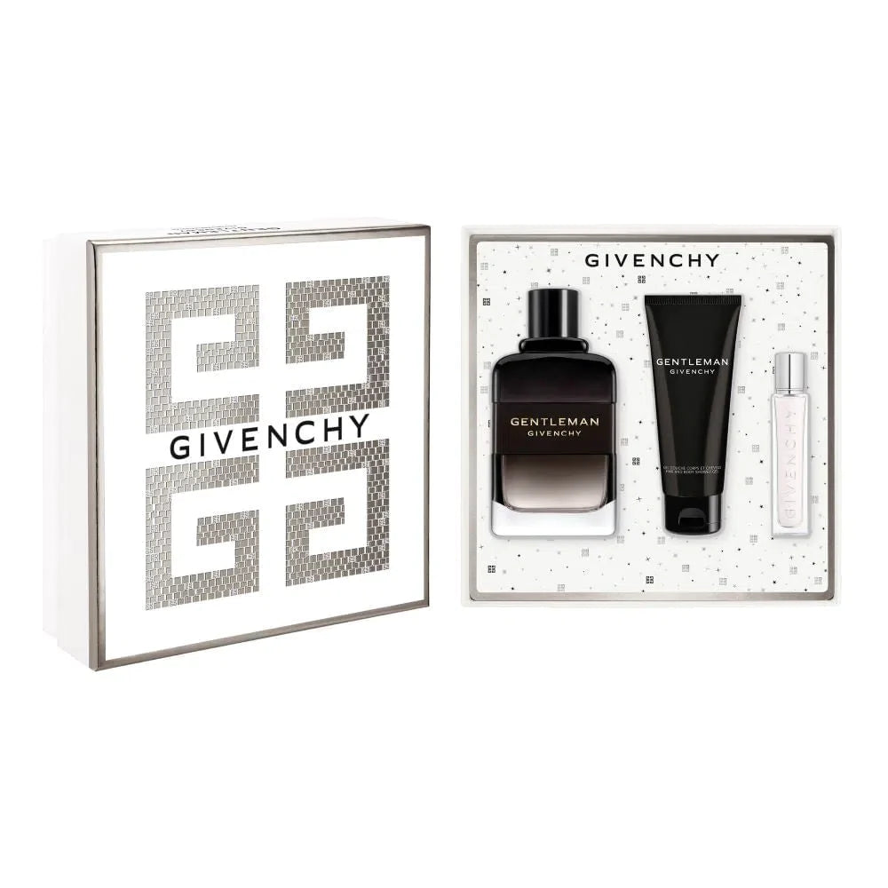 Estuche Givenchy Gentleman Boisee EDP (M) / 3 Pc SP 100 ml; SG 75 ml; SP 12.5 ml - 1 - Privé Perfumes Honduras