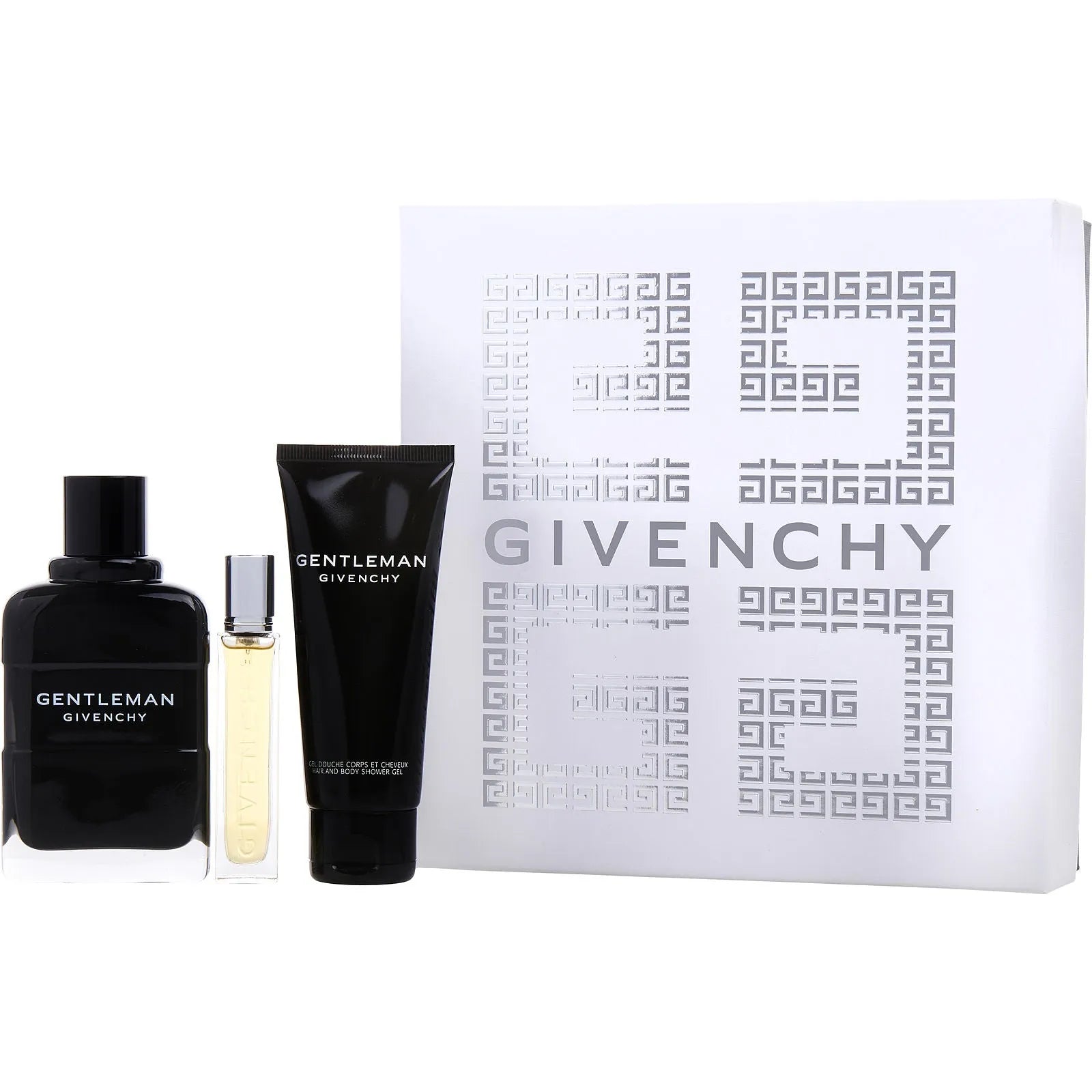 Estuche Givenchy Gentleman Boisee EDP (M) / 3 Pc SP 100 ml; SG 75 ml; SP 12.5 ml - 1 - Privé Perfumes Honduras