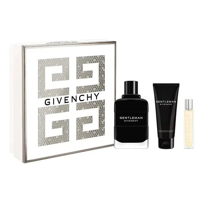 Estuche Givenchy Gentleman EDP (M) / 3 Pc SP 100 ml; SG 75 ml; SP 12.5 ml - 3274872467200- 1 - Prive Perfumes Honduras