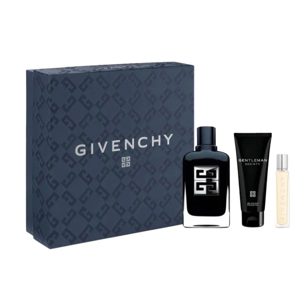 Estuche Givenchy Gentleman Society EDP (M) / 3 Pc SP 100 ml; SG 200 ml; Mini SP 15 ml - 1 - Privé Perfumes Honduras