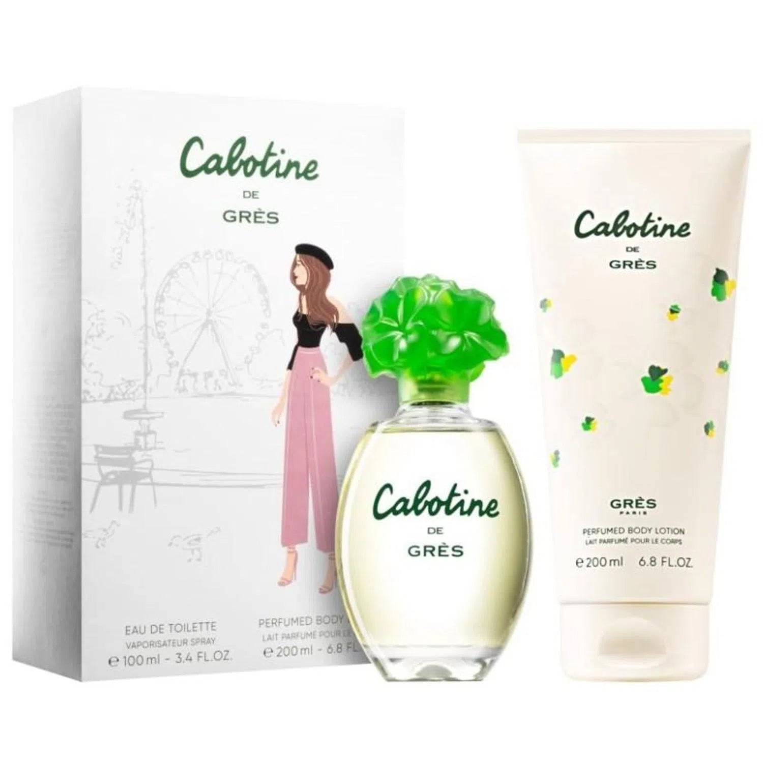 Estuche Gres Cabotine EDT (W) / 2 Pc SP 100 ml; BL 200 ml - 2 - Privé Perfumes Honduras