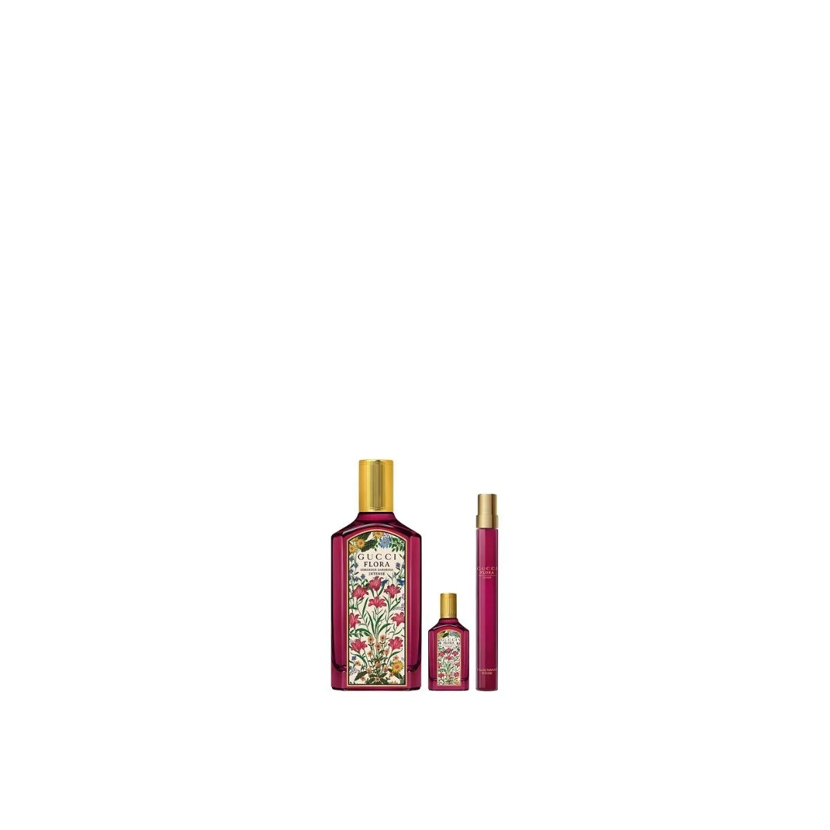 Estuche Gucci Flora Gorgeous Gardenia Intense EDP (W) / 3 Pc SP 100 ml; SP 10 ml; SP 5 ml - 2 - Privé Perfumes Honduras