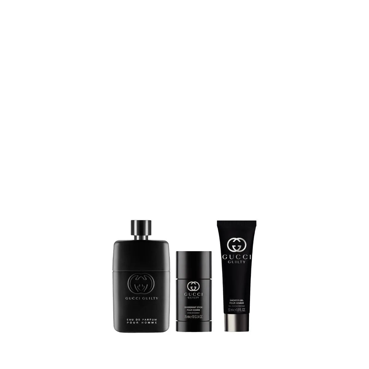 Estuche Gucci Guilty Pour Homme EDP (M) / 3 Pc SP 90 ml; SG 50 ml; DEO - 3 - Privé Perfumes Honduras