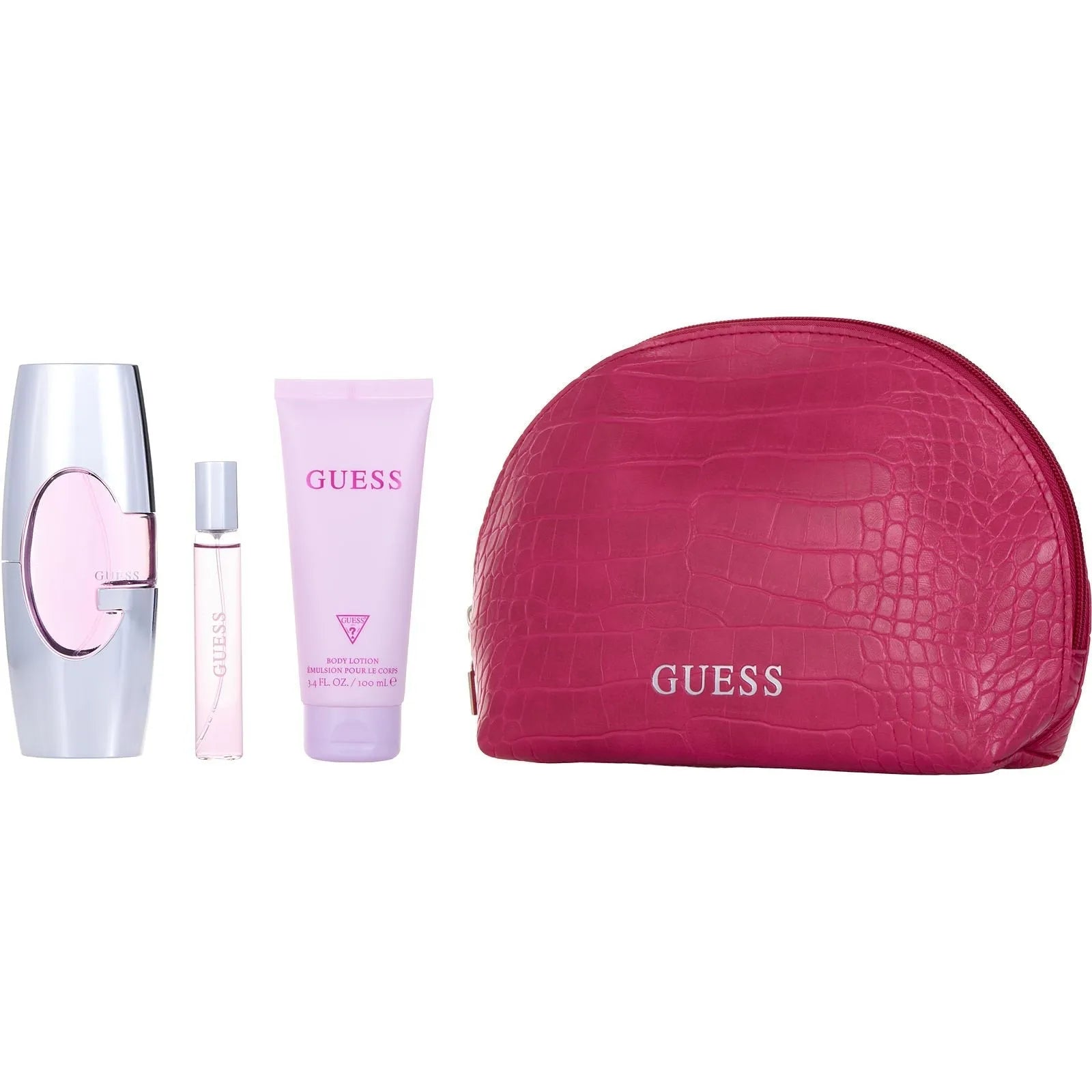 Estuche Guess Guess For Woman EDP (W) / 3 Pc SP 75 ml; BL 100 ml; SP 15 ml; Bag 085715330413 - 1 - Privé Perfumes Honduras