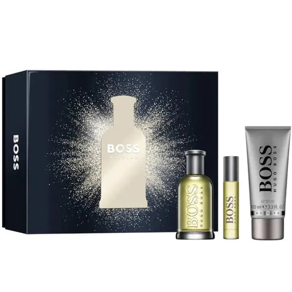 Estuche Hugo Boss Boss Bottled No. 6 EDT (M) / 3 Pc SP 100 ml; SP 10 ml; SG 100 ml - 1 - Privé Perfumes Honduras