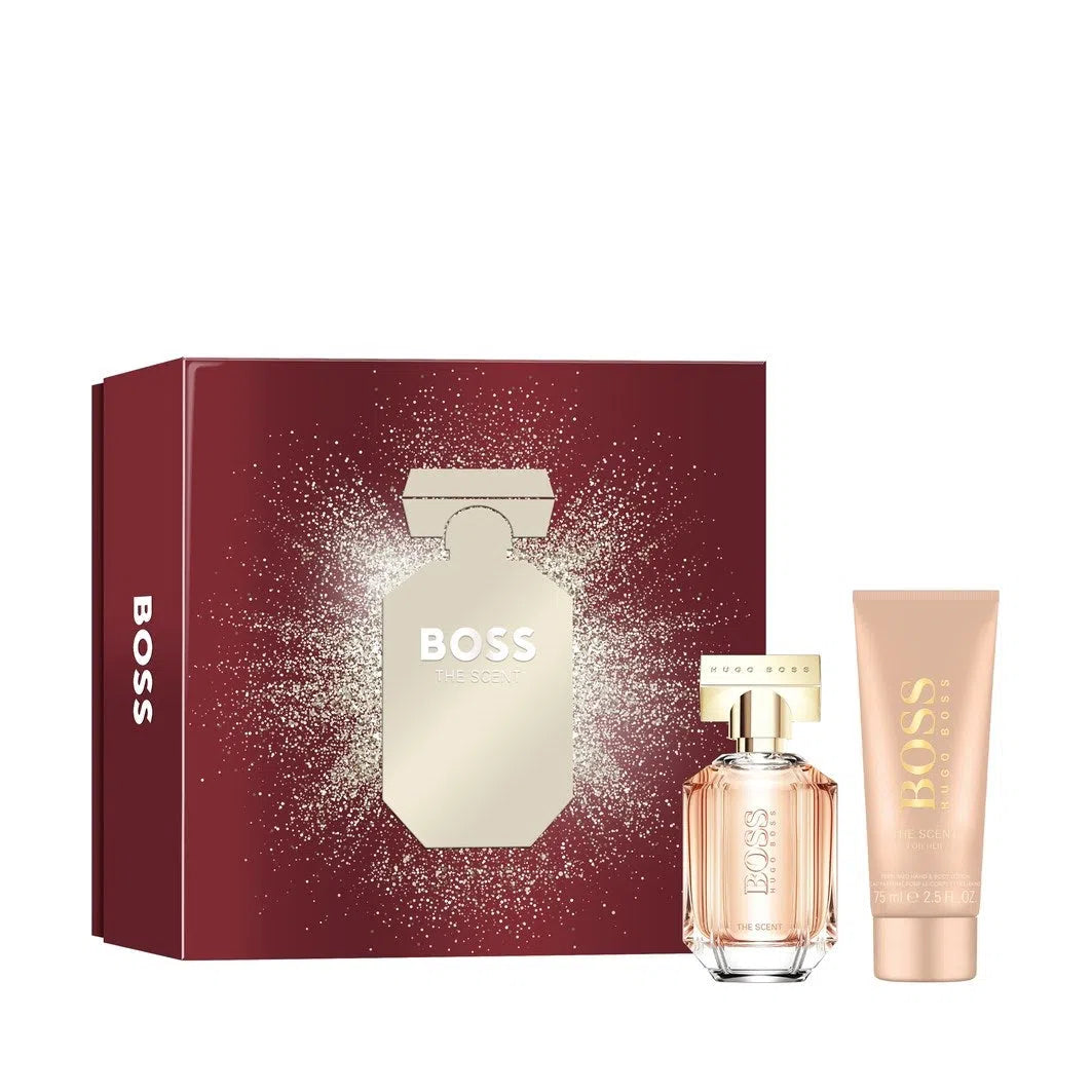 Estuche Hugo Boss Boss the Scent EDP (W) / 2 Pc SP 50 ml; BL 75 ml - 1 - Privé Perfumes Honduras