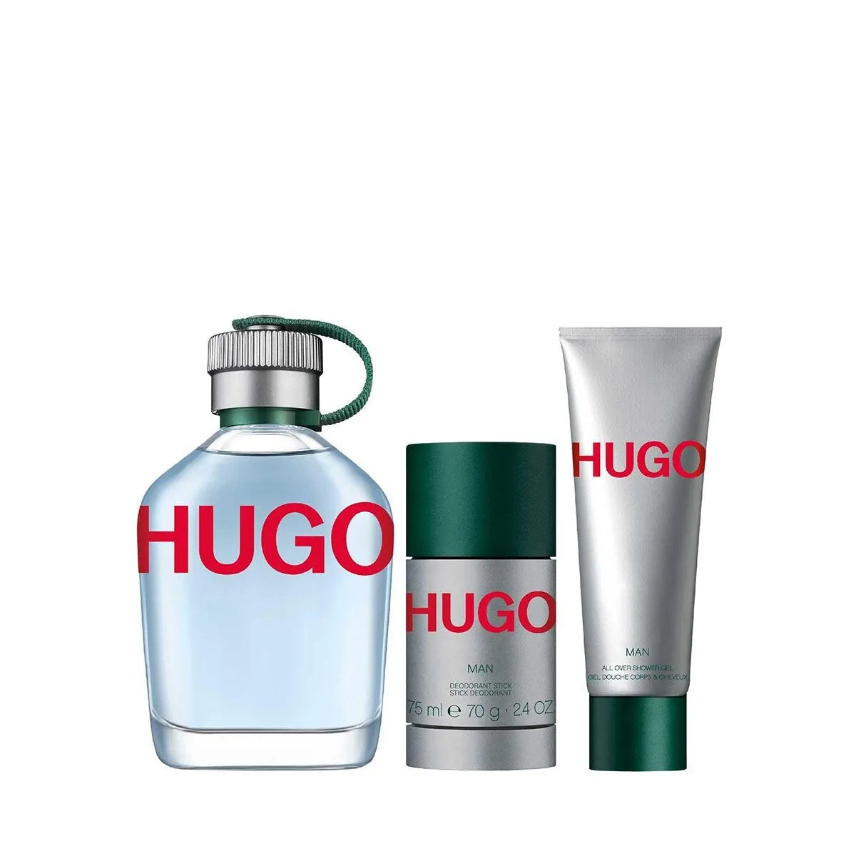 Estuche Hugo Boss Hugo Man EDT (M) / 3 Pc SP 125 ml; SG 100 ml; DEO - 3 - Privé Perfumes Honduras