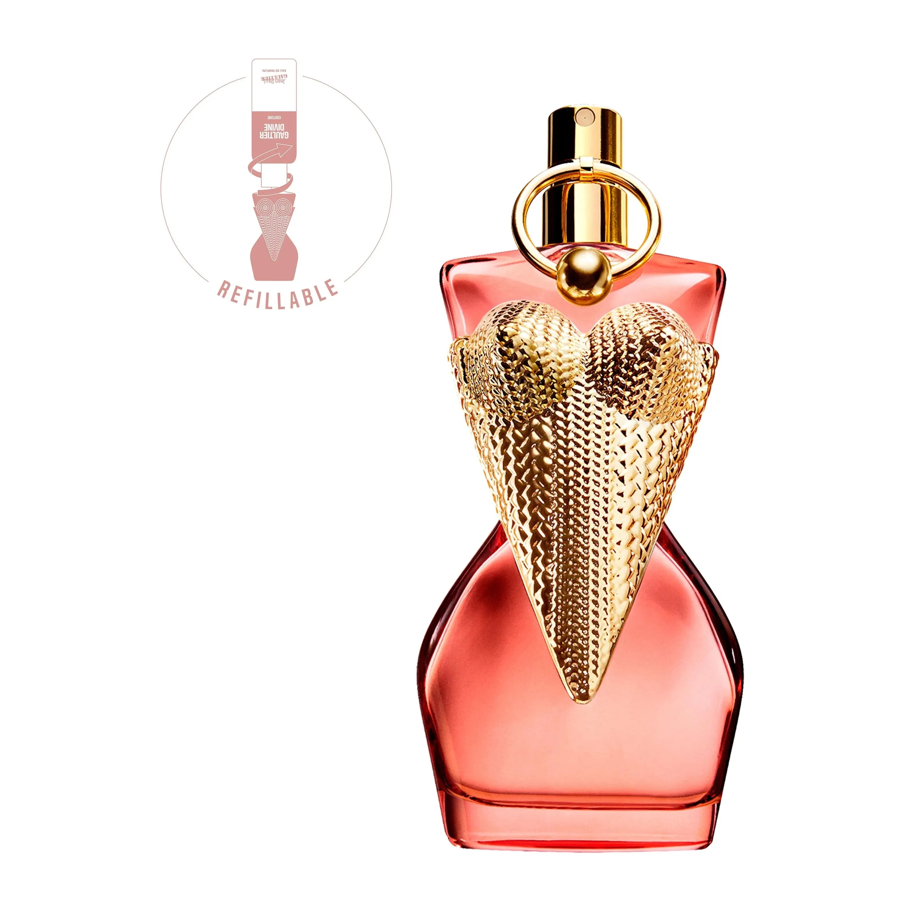 Estuche Jean Paul Gaultier Divine EDP (W) / 2 Pc SP 100 ml; BL 75 ml - 3 - Privé Perfumes Honduras