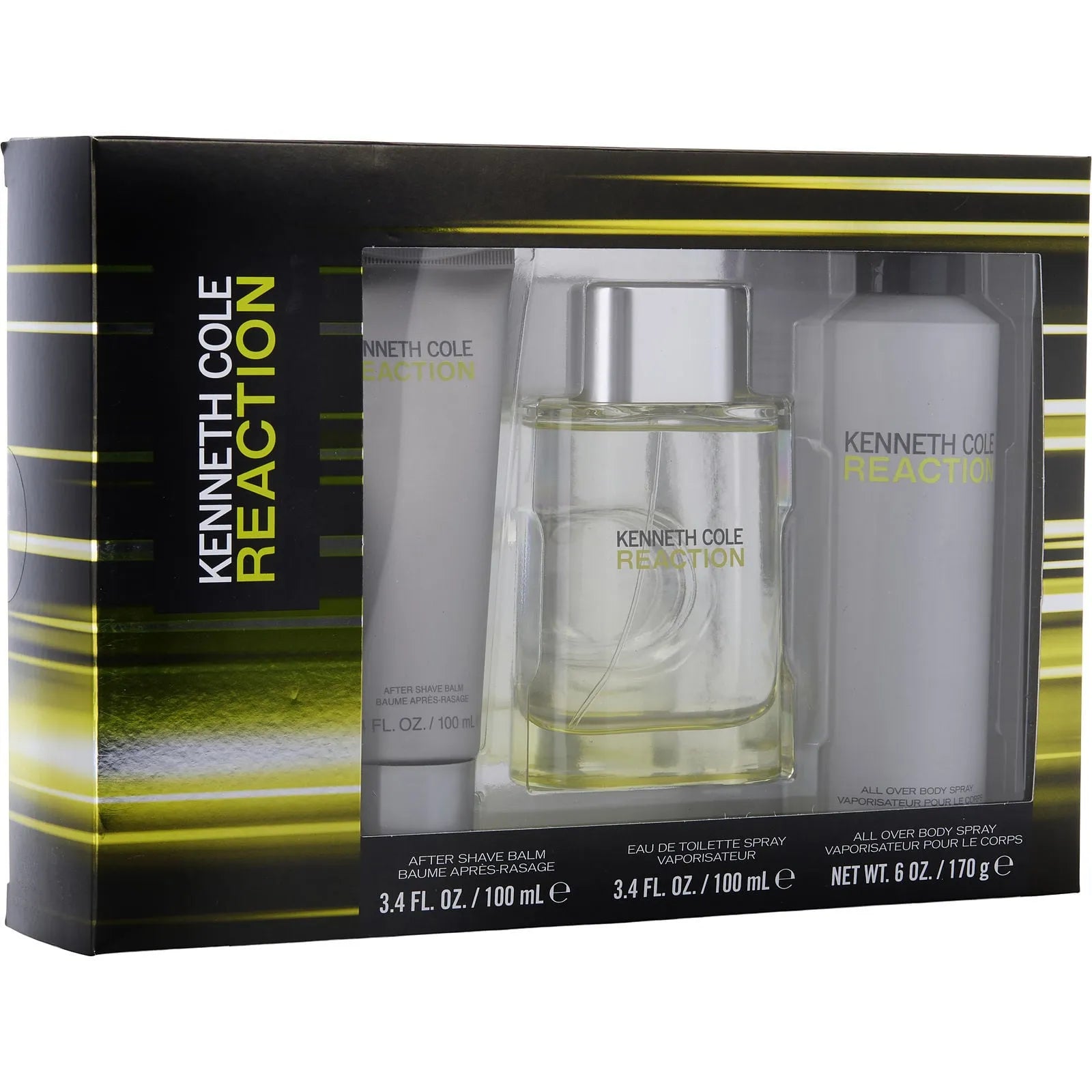 Estuche Kenneth Cole Reaction EDT *REVISAR* (M) / 3 Pc SP 125 ml; SG 100 ml; AS 100 ml - 1 - Privé Perfumes Honduras