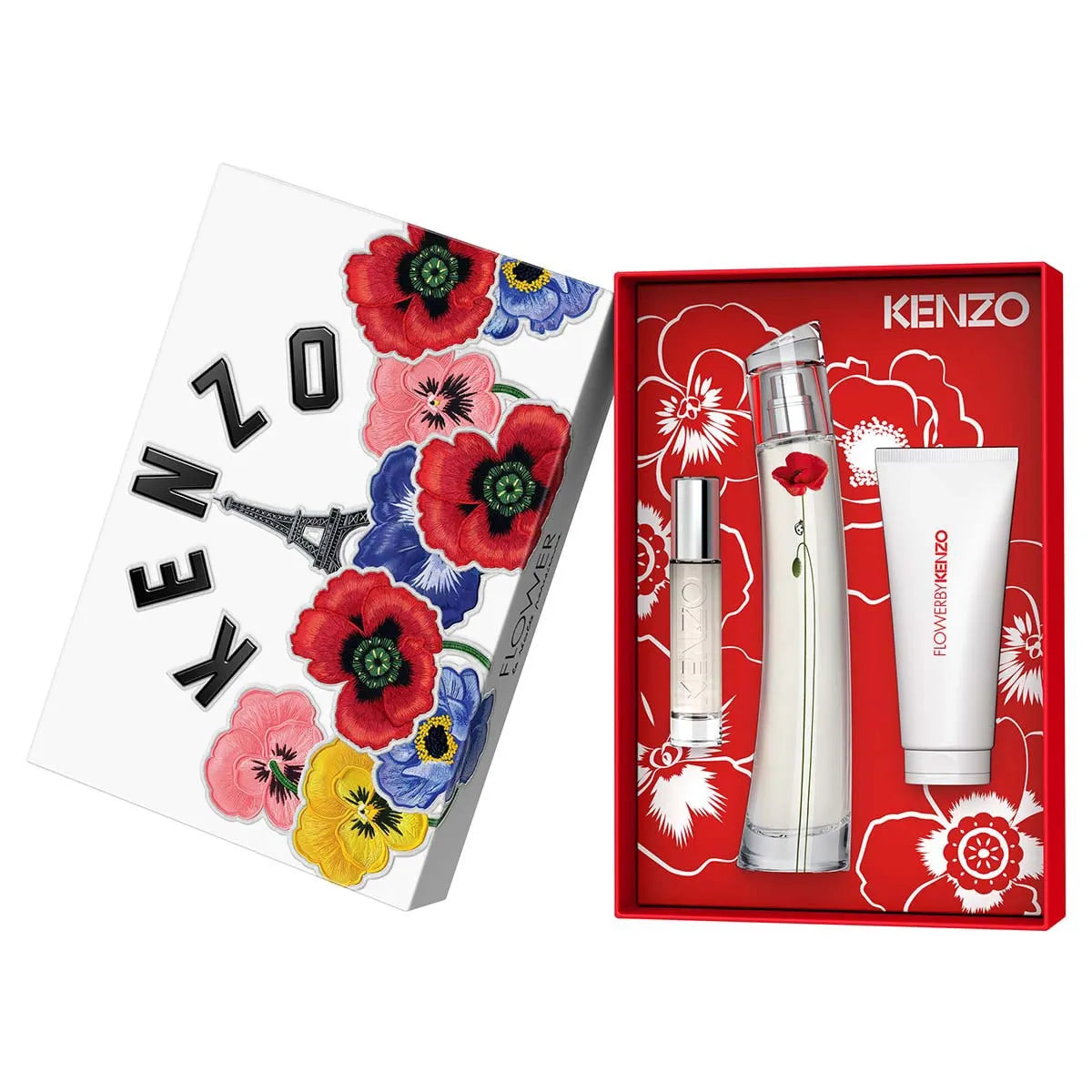Estuche Kenzo Flower by Kenzo La Recolte Parisienne EDP (W) / 3 Pc SP 50 ml; SP 15 ml; BL 100 ml - 4 - Privé Perfumes Honduras