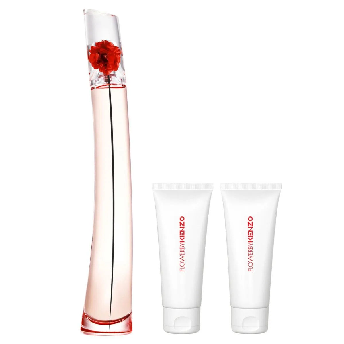 Estuche Kenzo Flower L'Absolue EDP (W) / 3 Pc SP 100 ml; BL 75 ml; BL 75 ml - 3 - Privé Perfumes Honduras