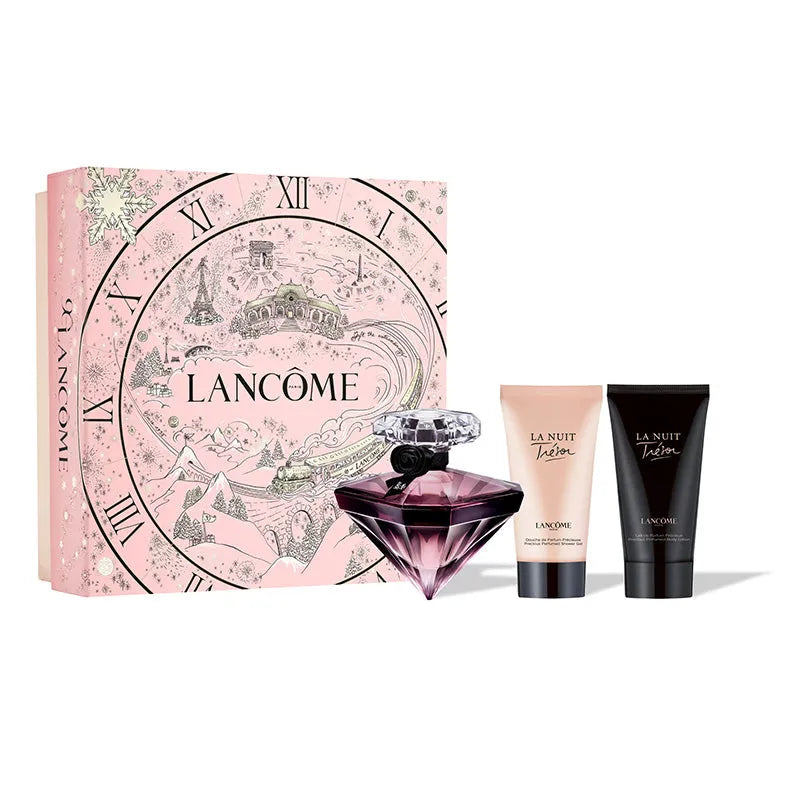 Estuche Lancôme La Nuit Trésor EDP (W) / 3 Pc SP 50 ml; BL 50 ml; SG 50 ml - 4 - Privé Perfumes Honduras