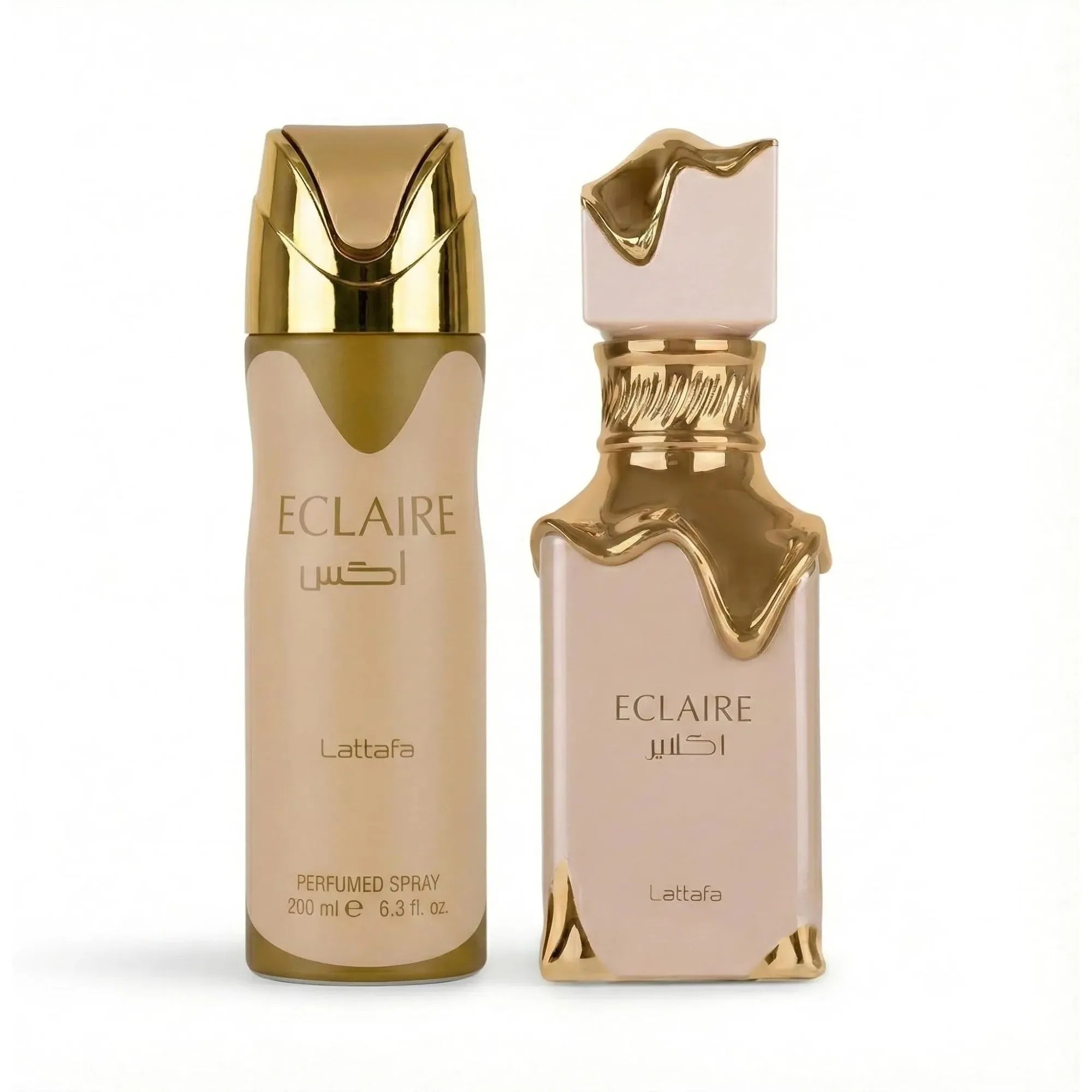 Estuche Lattafa Eclaire EDP (U) / 2 Pc SP 100 ml; BS 200 ml - 2 - Privé Perfumes Honduras