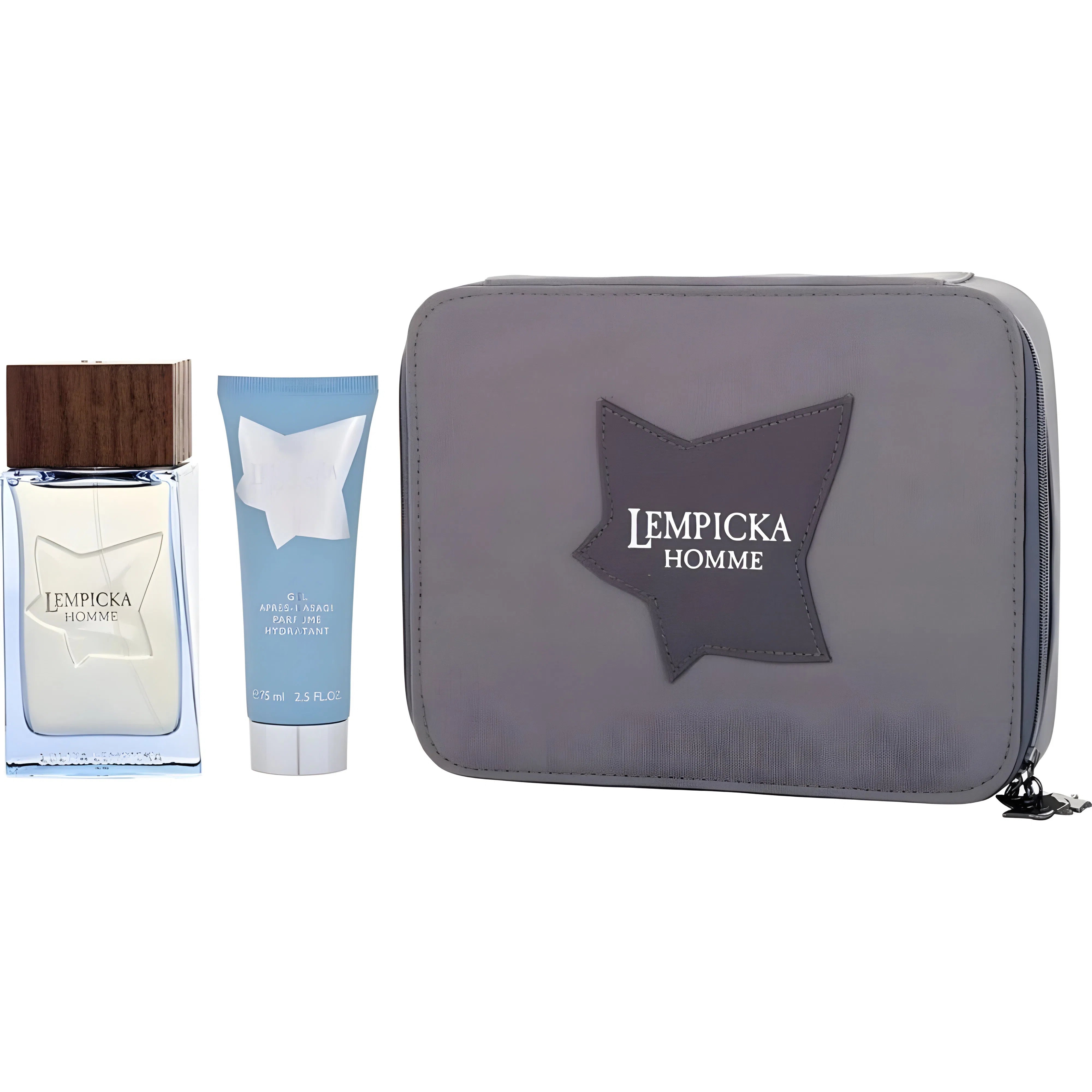 Estuche Lolita Lempicka Homme EDT (M) / 100 ml; AS Gel 75 ml; Trousse - 2 - Privé Perfumes Honduras