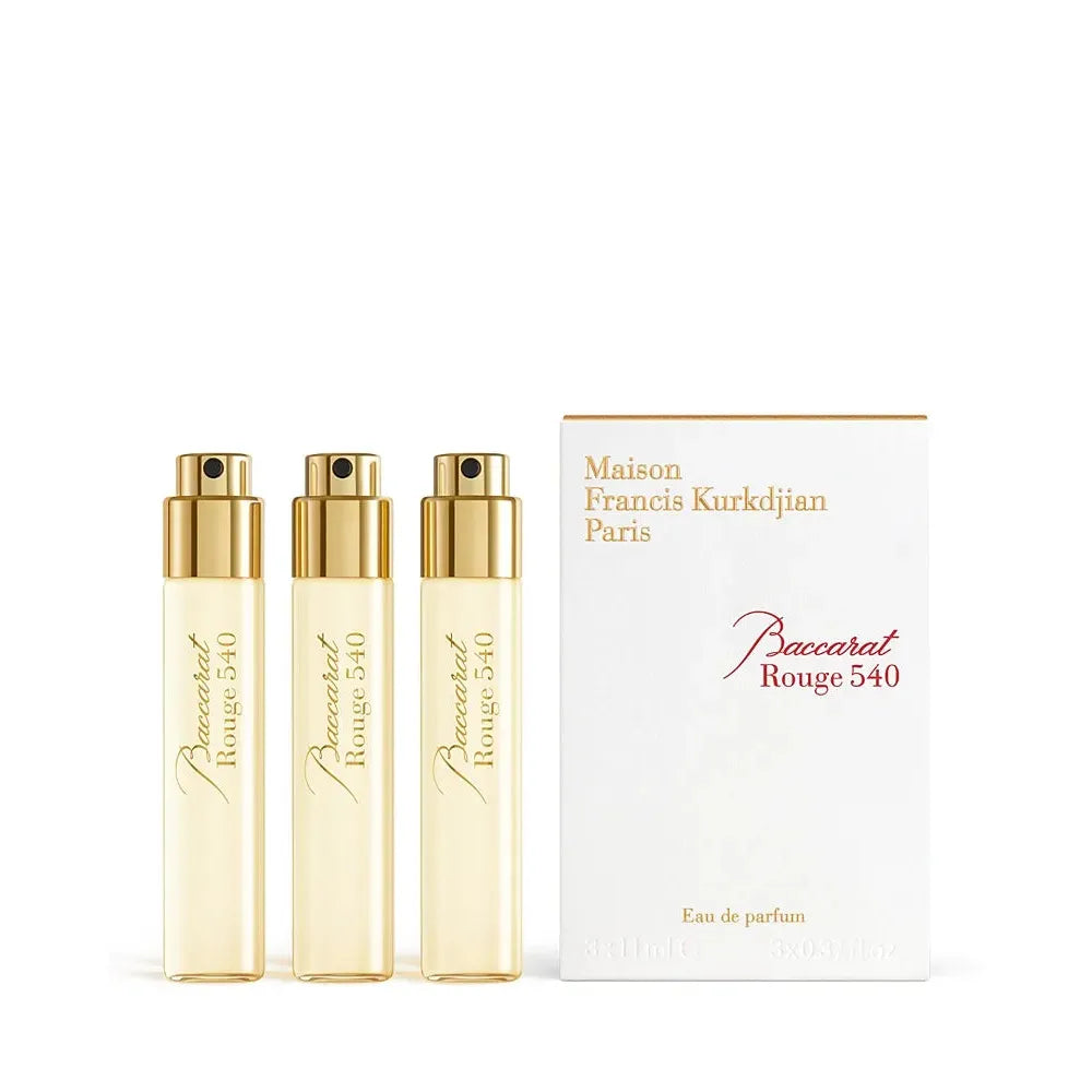 Estuche Maison Francis Kurkdjian Baccarat Rouge 540 EDP (U) / 3 Pc SP 11 ml; SP 11 ml; SP 11 ml - 2 - Privé Perfumes Honduras