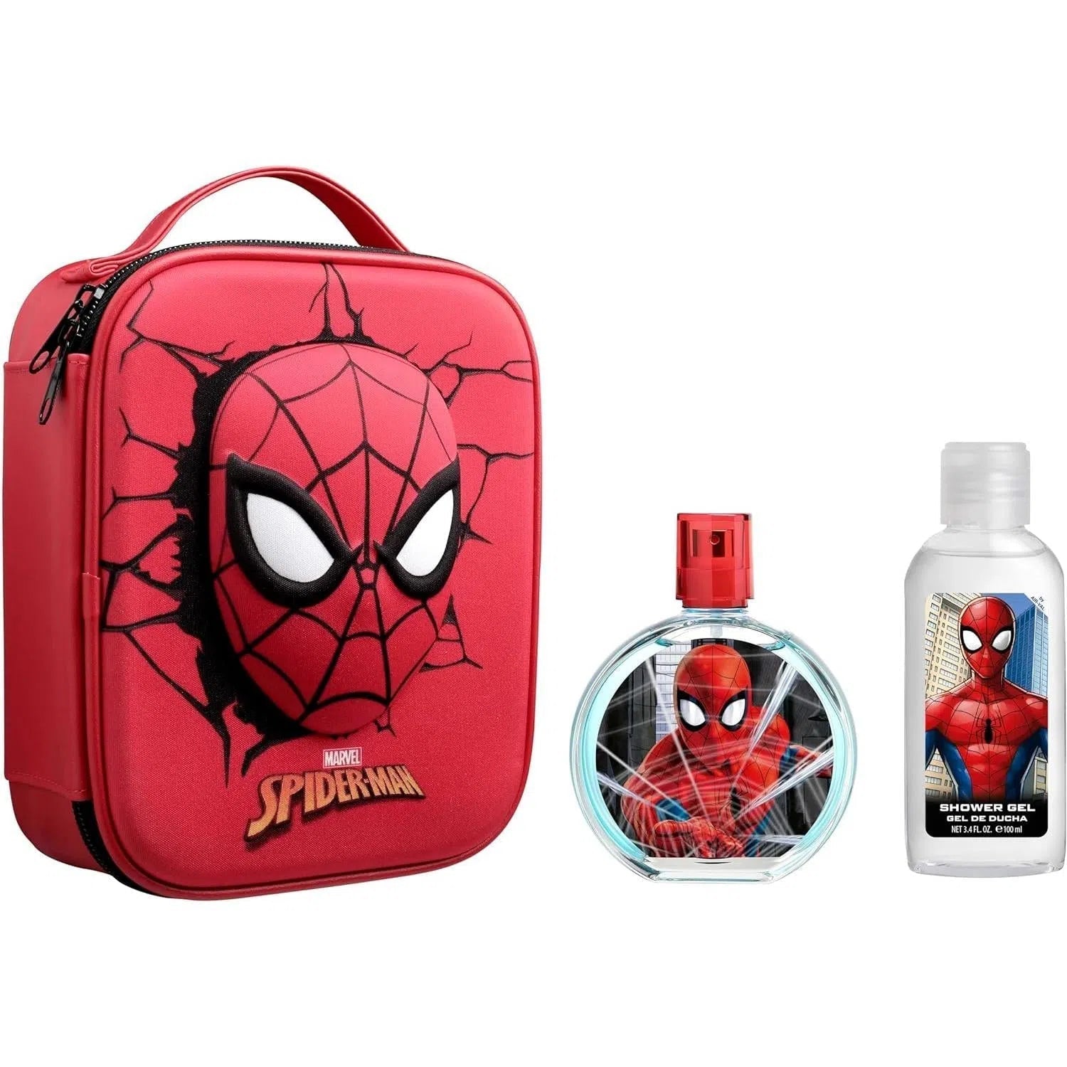 Estuche Marvel Spider-Man Zip Case EDT (B) / 3 Pc SP 100 ml; SG 75 ml; Mochila - 8411114081489- 1 - Prive Perfumes Honduras