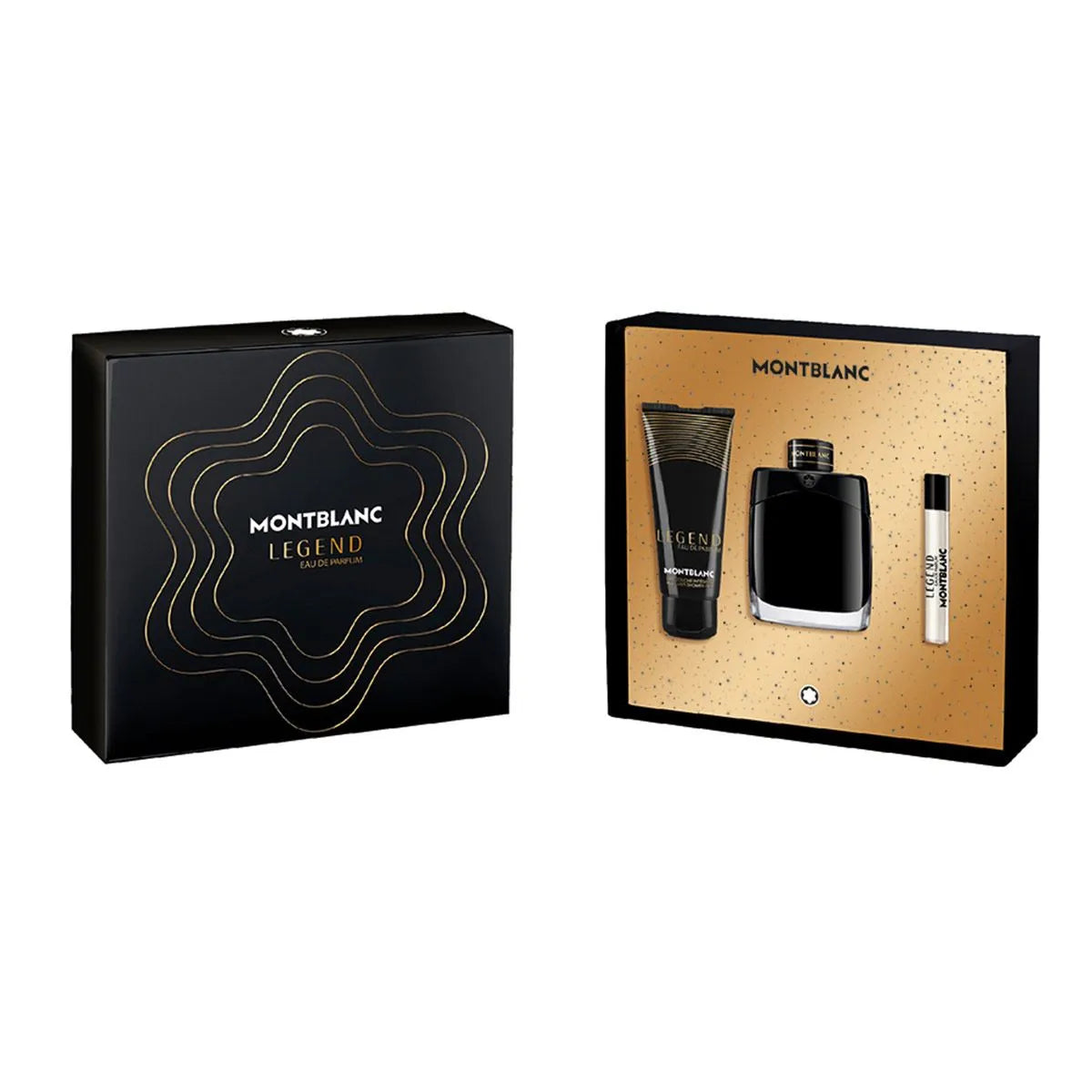 Estuche Montblanc Legend EDP (M) / 3 Pc SP 100 ml; Mini 7.5 ml; SG 100 ml - 2 - Privé Perfumes Honduras